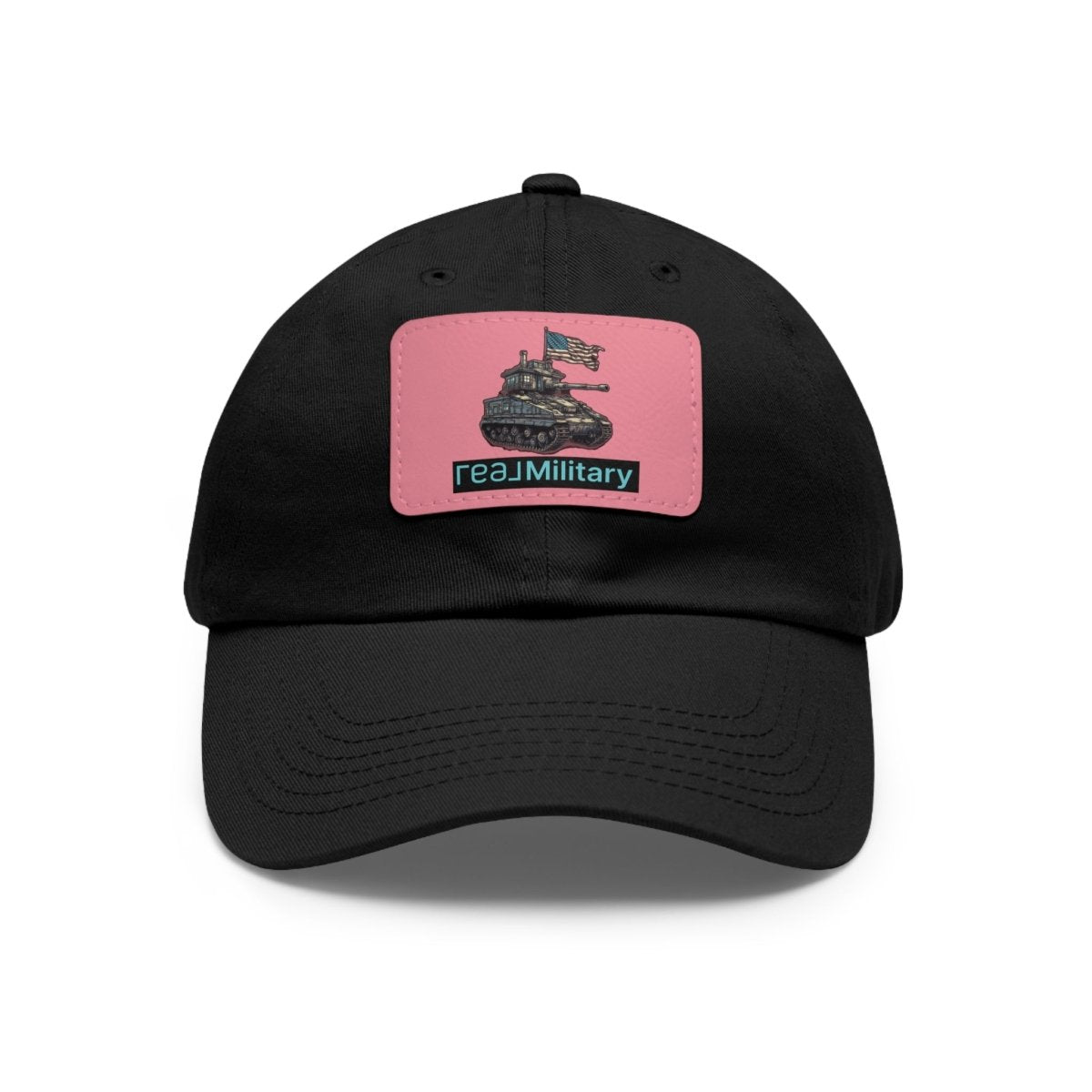 An American Tank REAL Military Hat with Leather Patch - Hats | ShirtyAgents