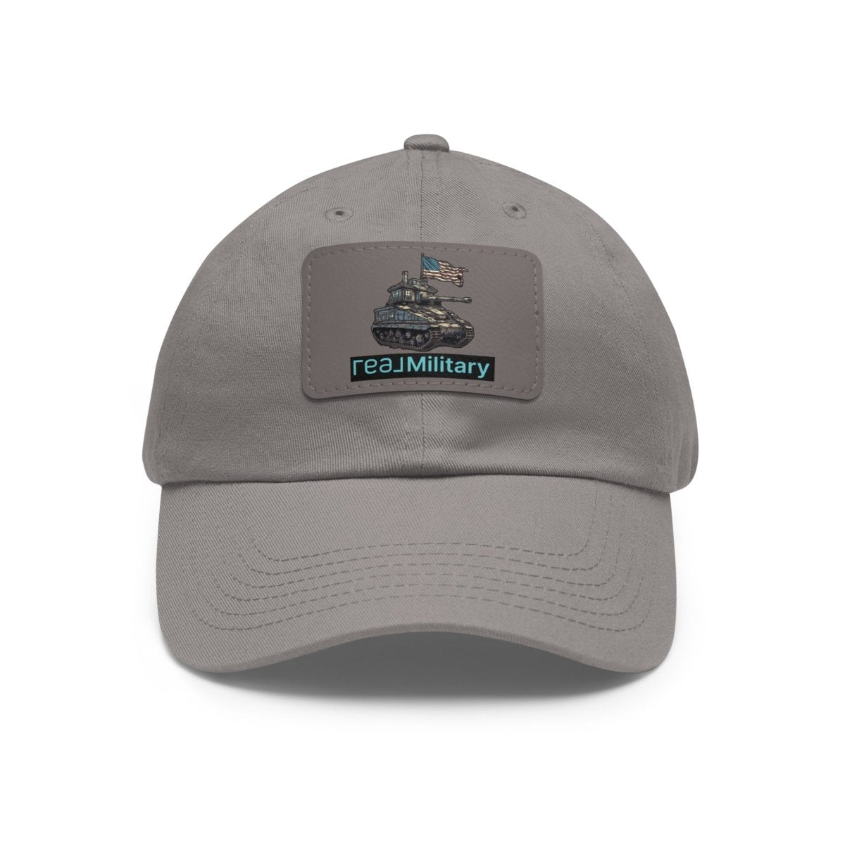 An American Tank REAL Military Hat with Leather Patch - Hats | ShirtyAgents