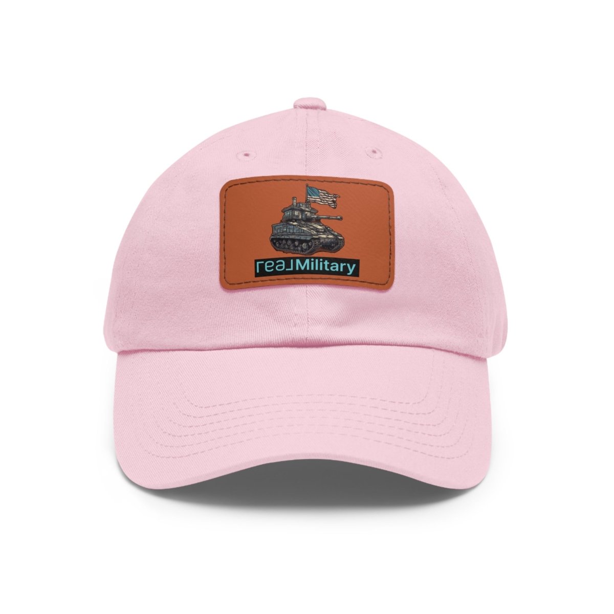 An American Tank REAL Military Hat with Leather Patch - Hats | ShirtyAgents