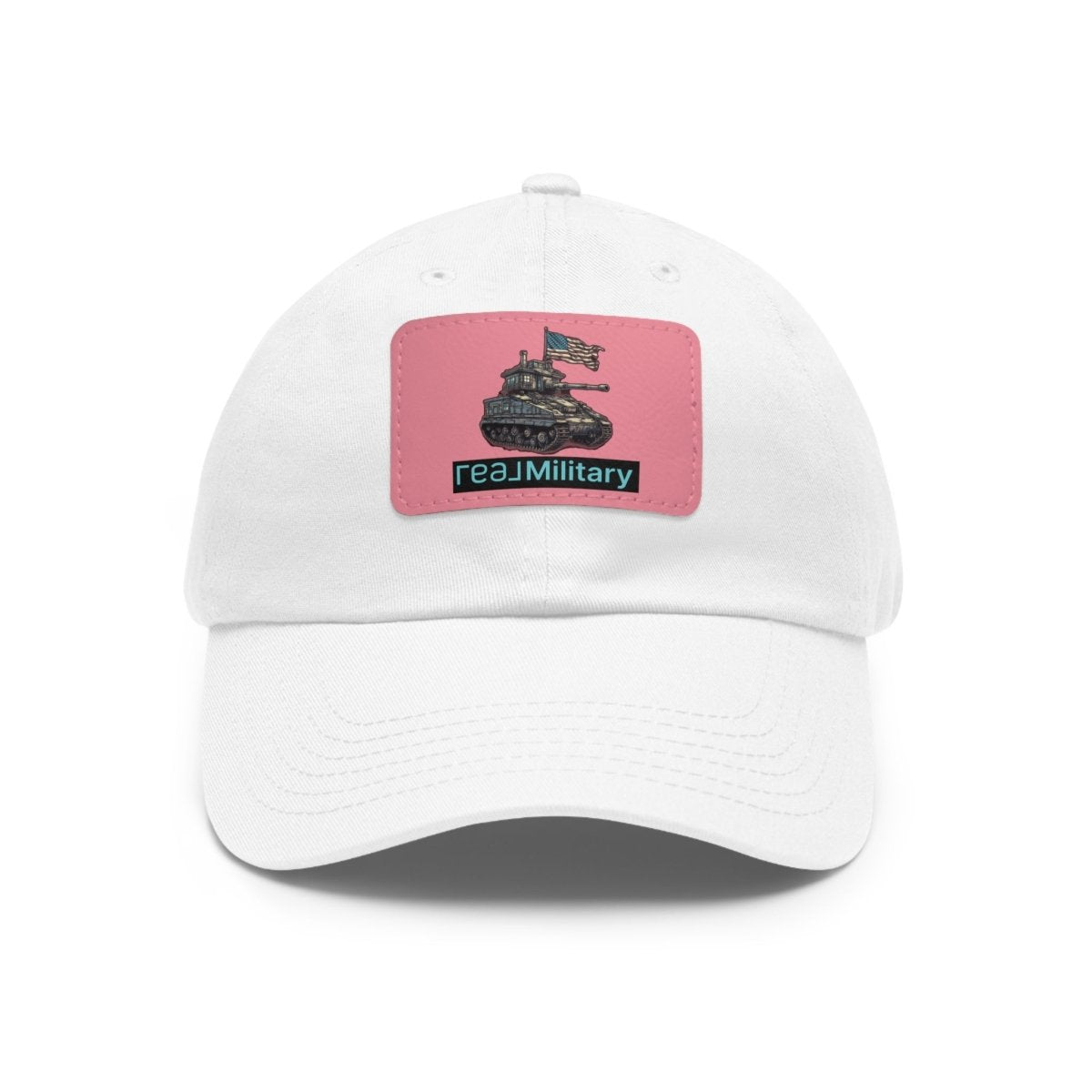 An American Tank REAL Military Hat with Leather Patch - Hats | ShirtyAgents