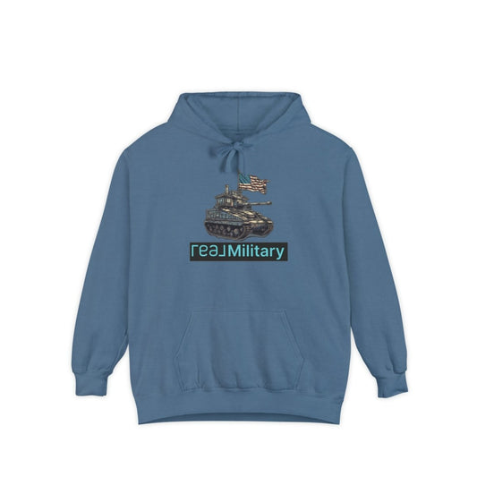 An American Tank REAL Military Hoodie - Hoodie | ShirtyAgents