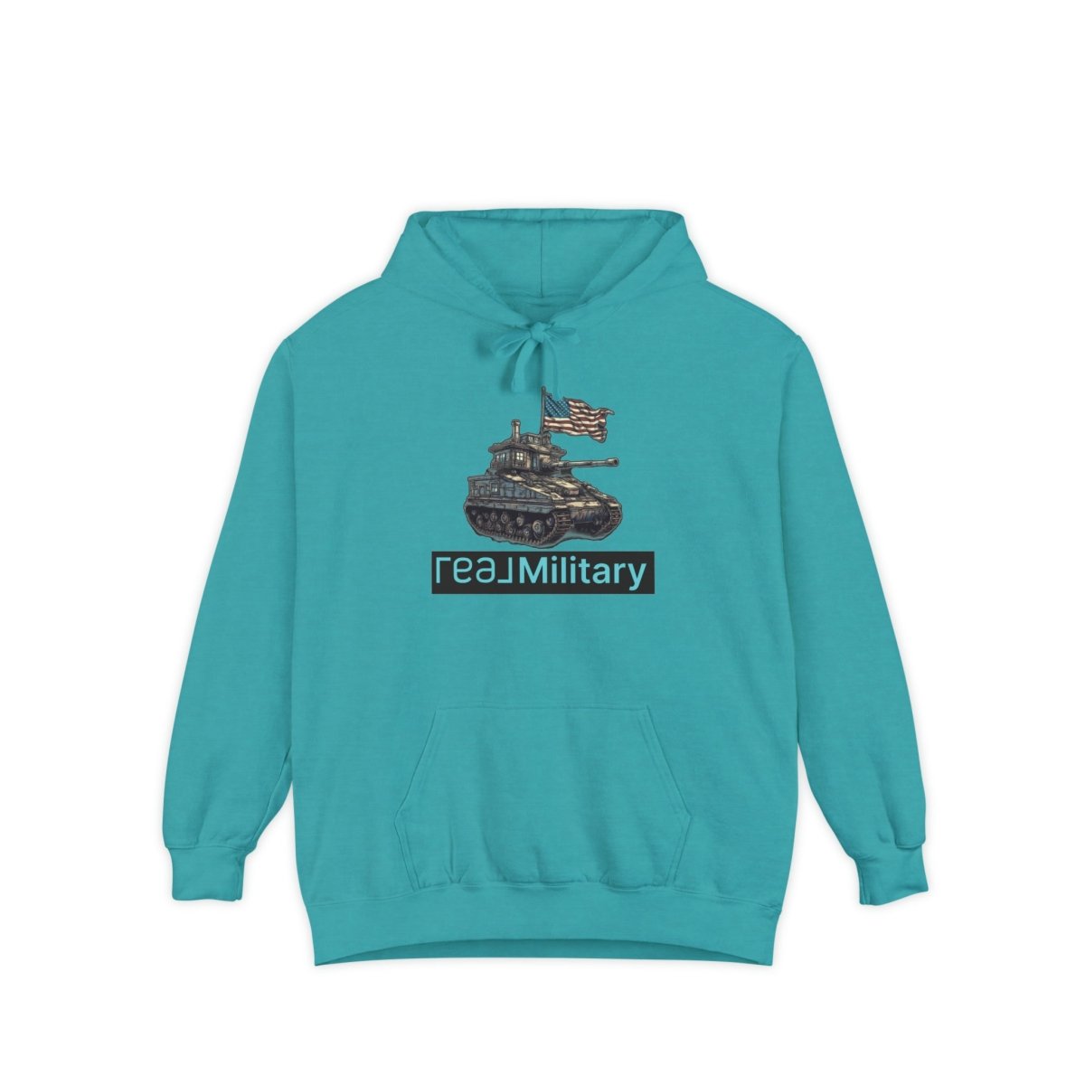 An American Tank REAL Military Hoodie - Hoodie | ShirtyAgents