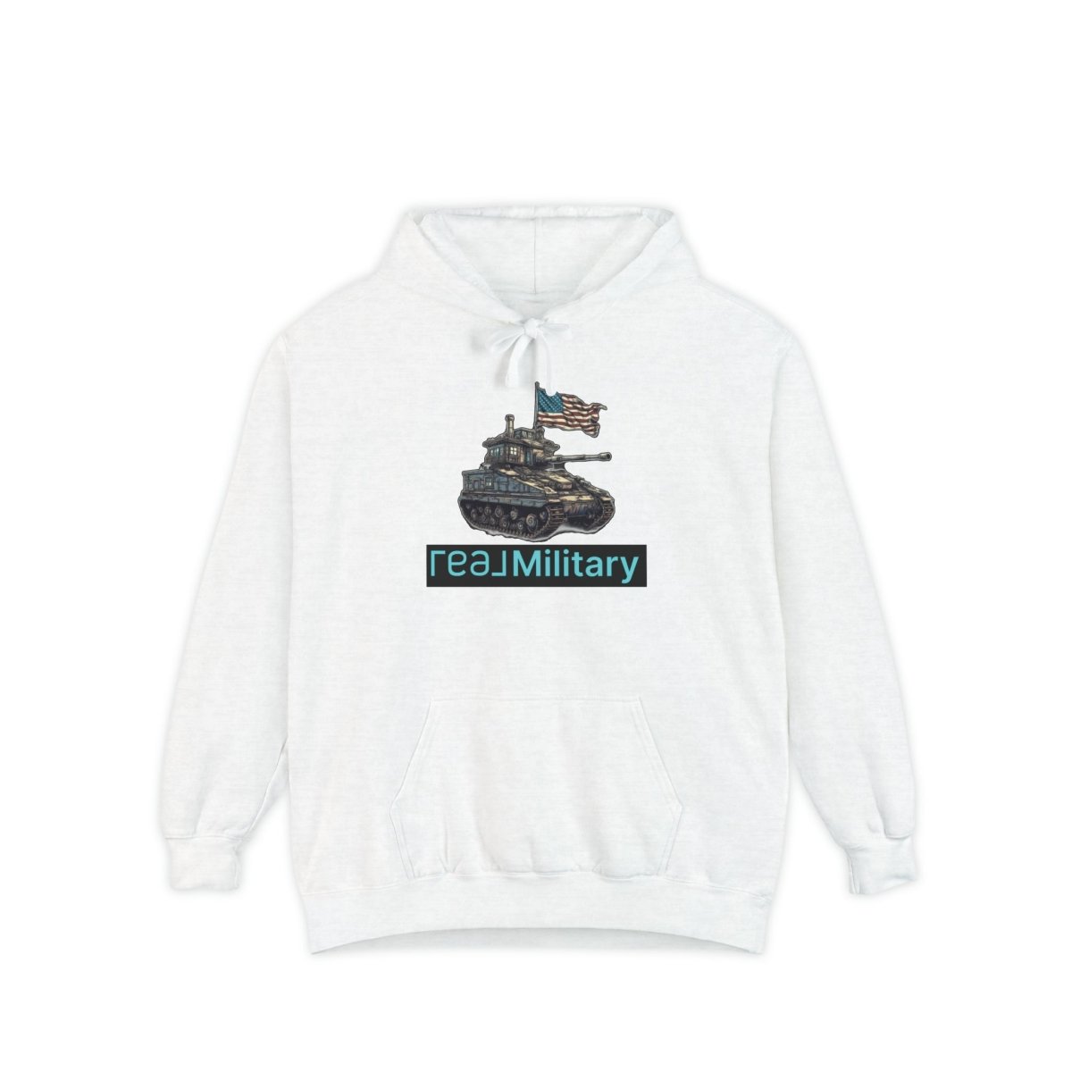 An American Tank REAL Military Hoodie - Hoodie | ShirtyAgents