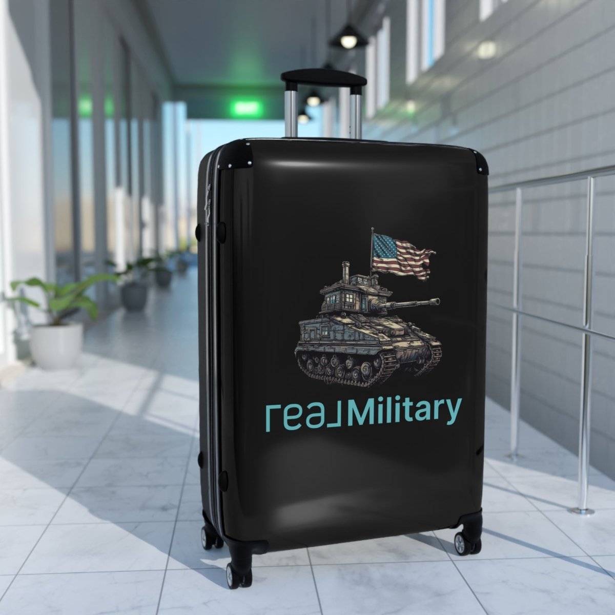 An American Tank REAL Military Suitcase - Bags | ShirtyAgents