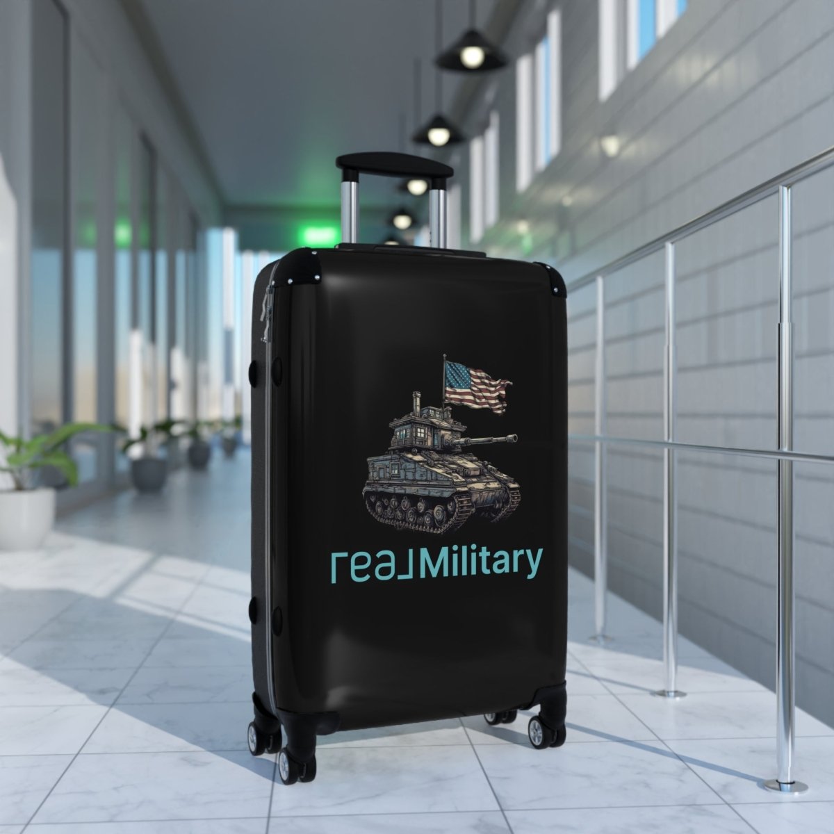 An American Tank REAL Military Suitcase - Bags | ShirtyAgents