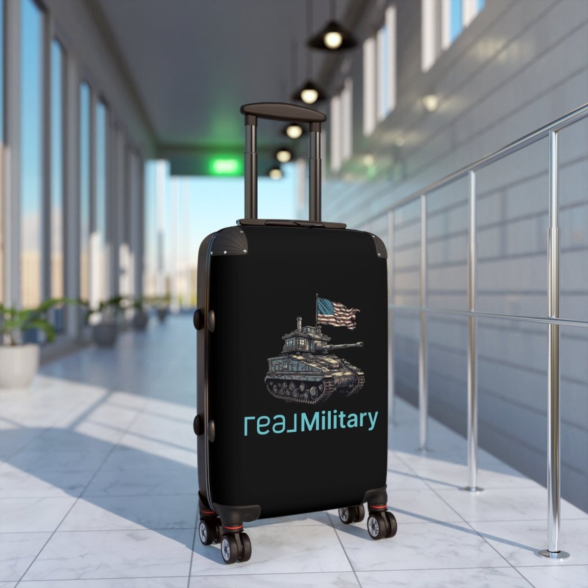 An American Tank REAL Military Suitcase - Bags | ShirtyAgents