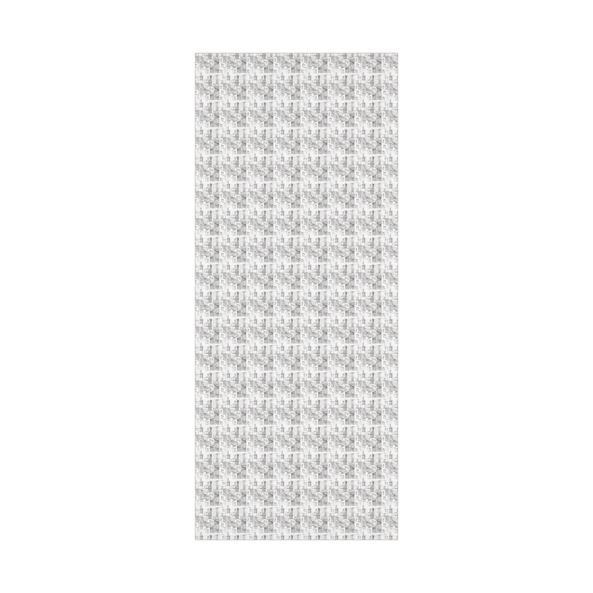 🏙️✨ "Apartments Under Construction" Hand - Drawn Wrapping Paper🎁 - Home Decor | ShirtyAgents