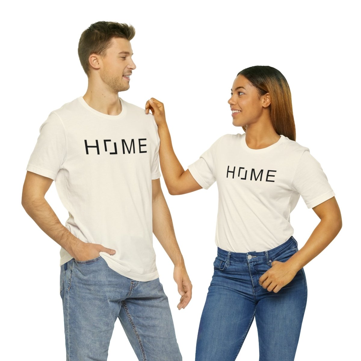 At Home With REAL Black - T-Shirt | ShirtyAgents