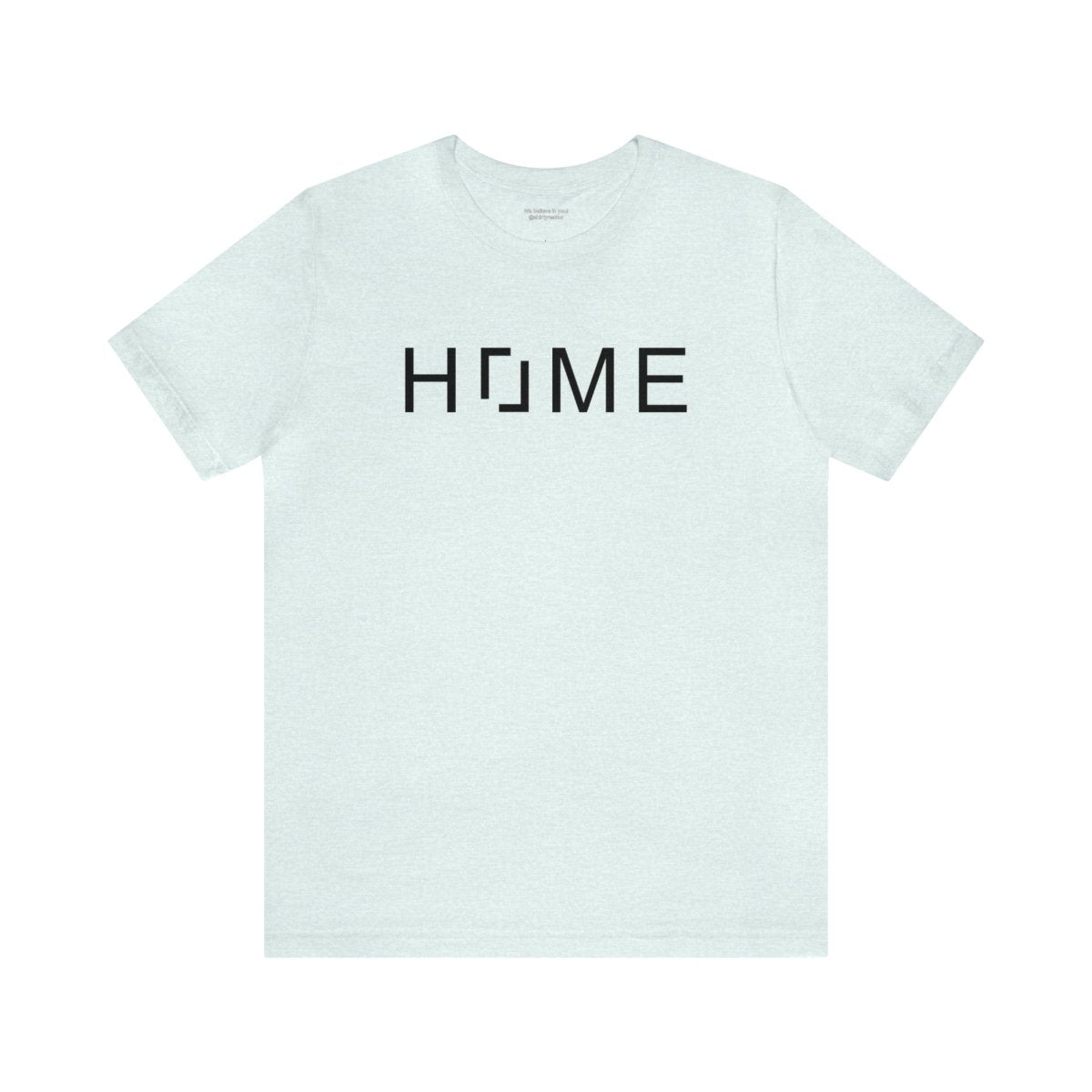 At Home With REAL Black - T-Shirt | ShirtyAgents
