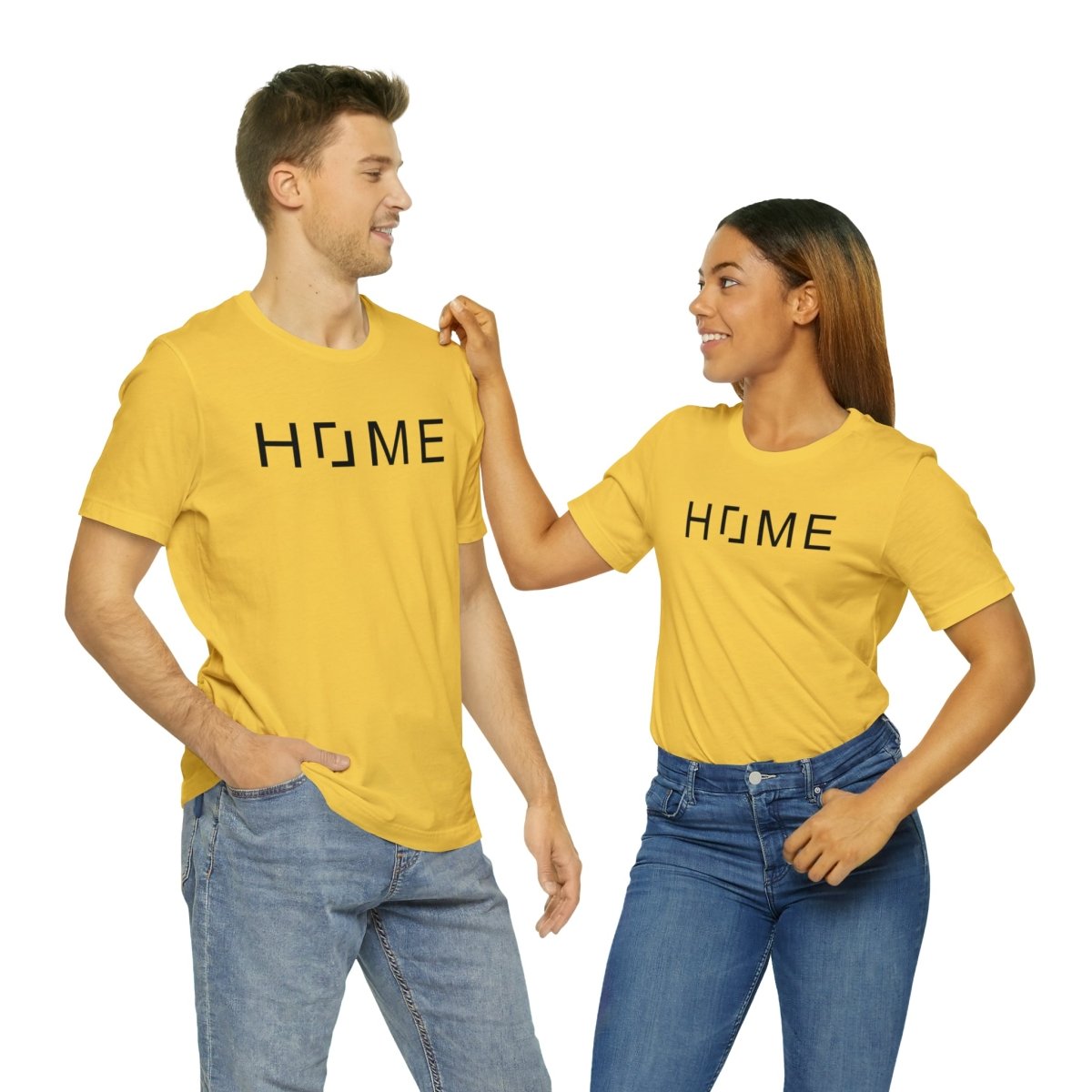 At Home With REAL Black - T-Shirt | ShirtyAgents