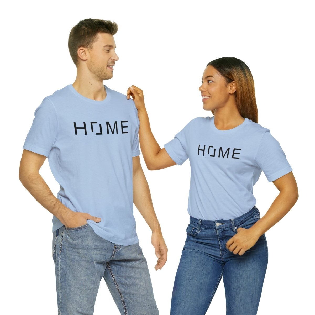 At Home With REAL Black - T-Shirt | ShirtyAgents