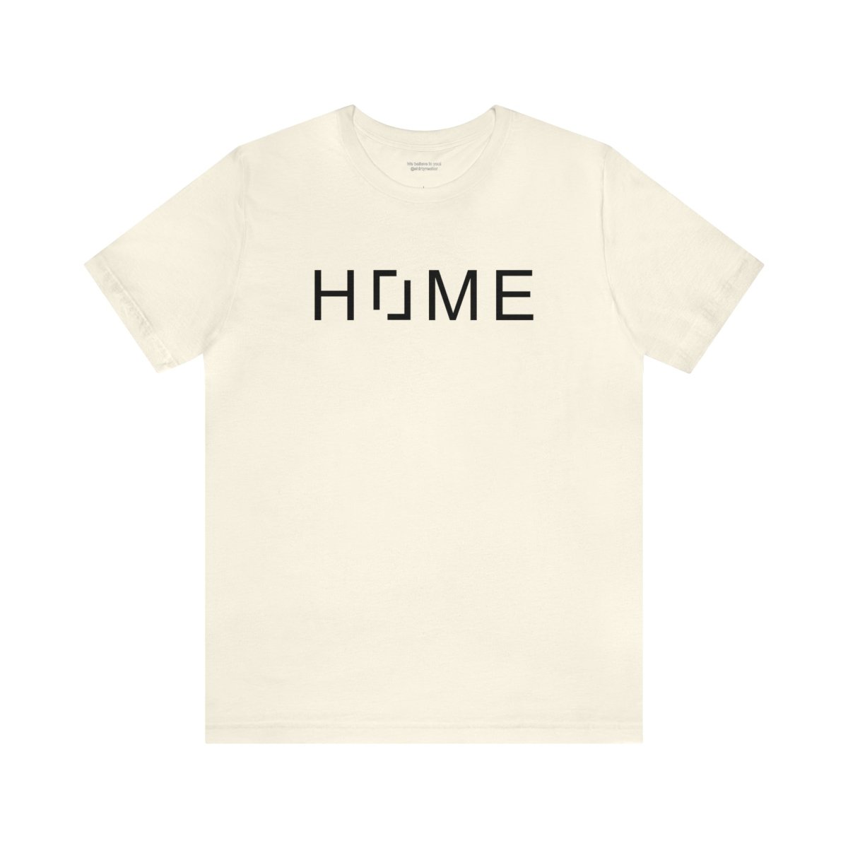 At Home With REAL Black - T-Shirt | ShirtyAgents