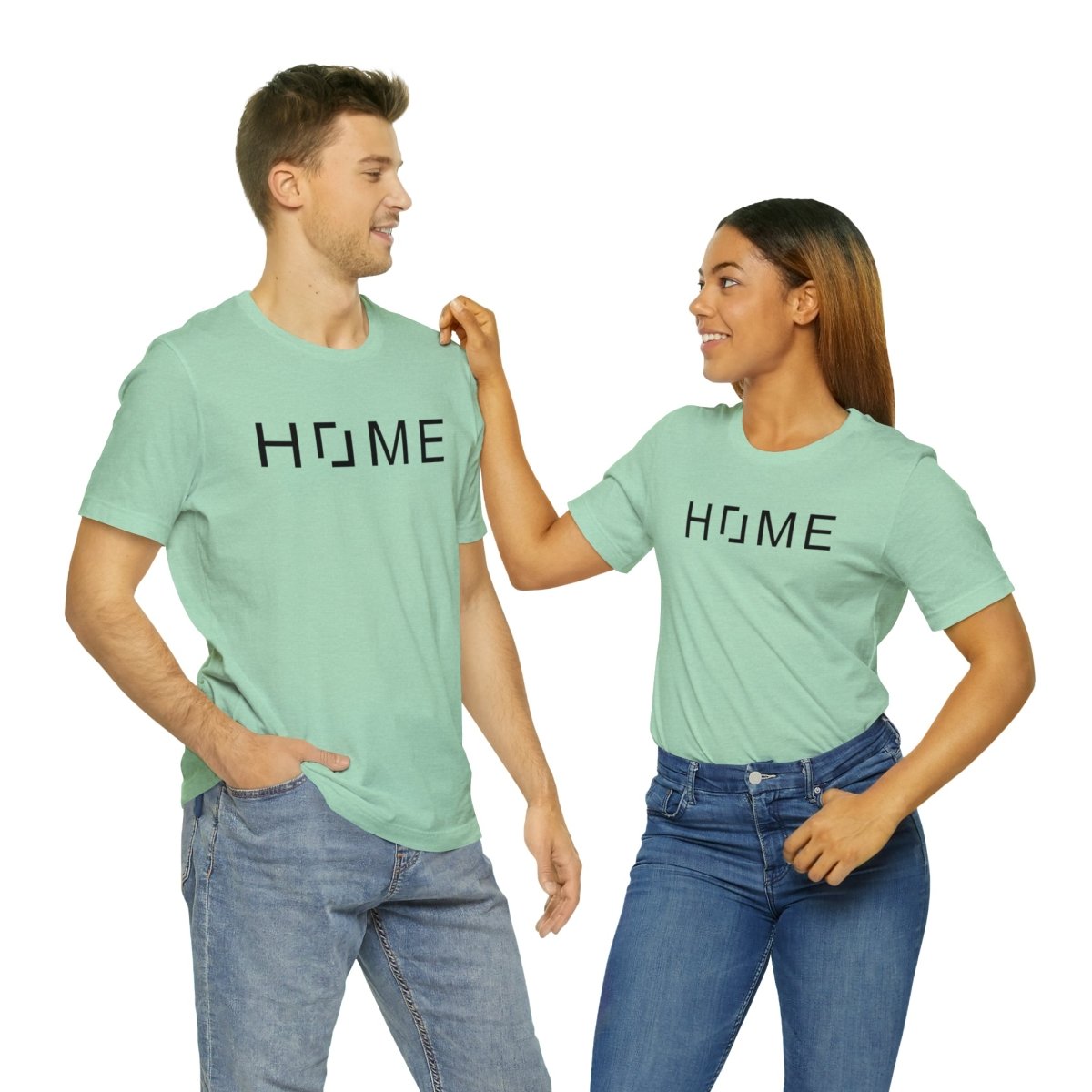 At Home With REAL Black - T-Shirt | ShirtyAgents