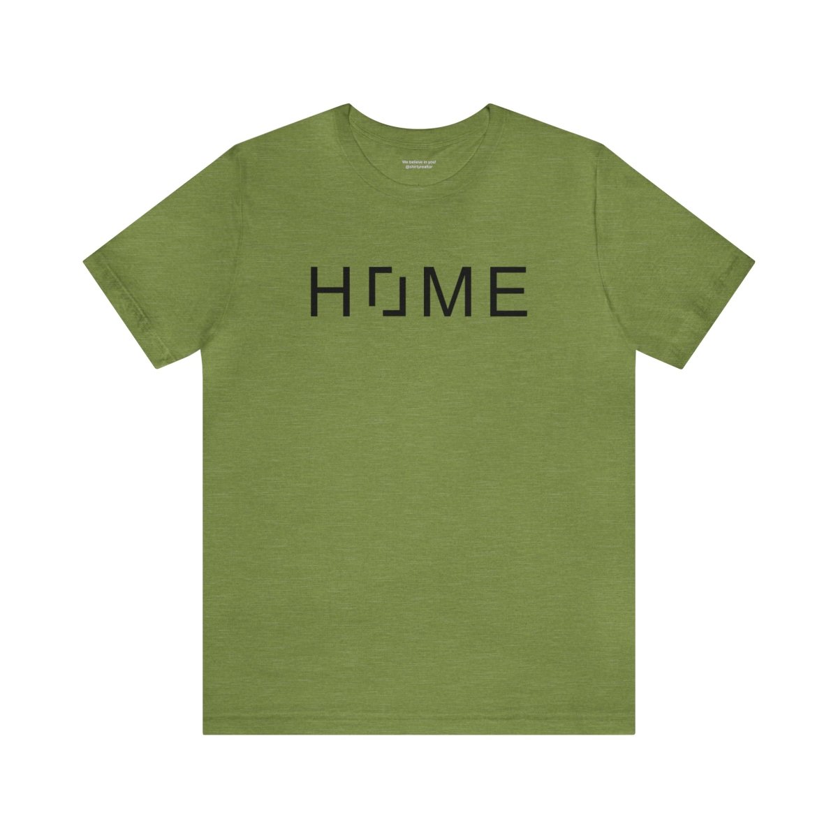At Home With REAL Black - T-Shirt | ShirtyAgents