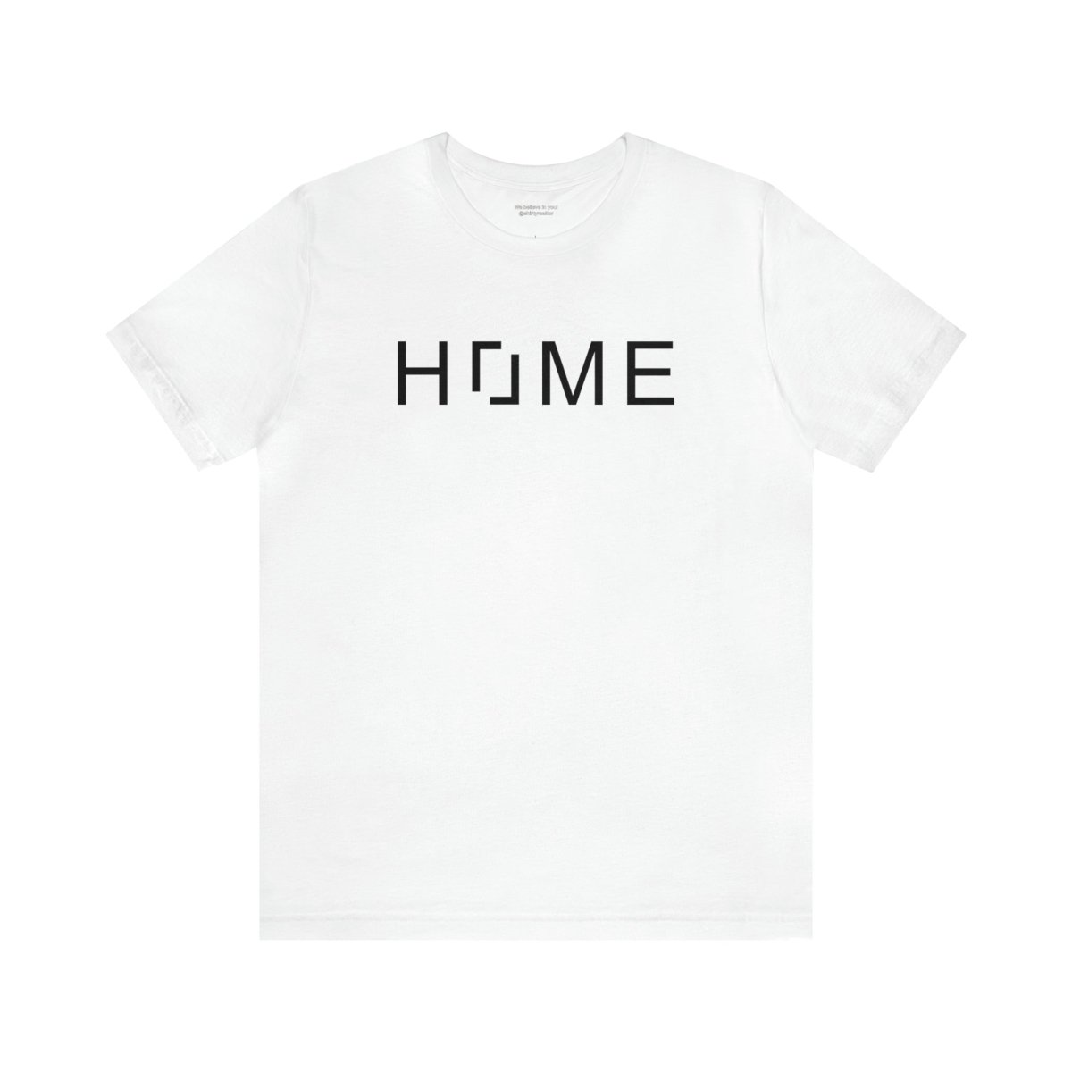 At Home With REAL Black - T-Shirt | ShirtyAgents