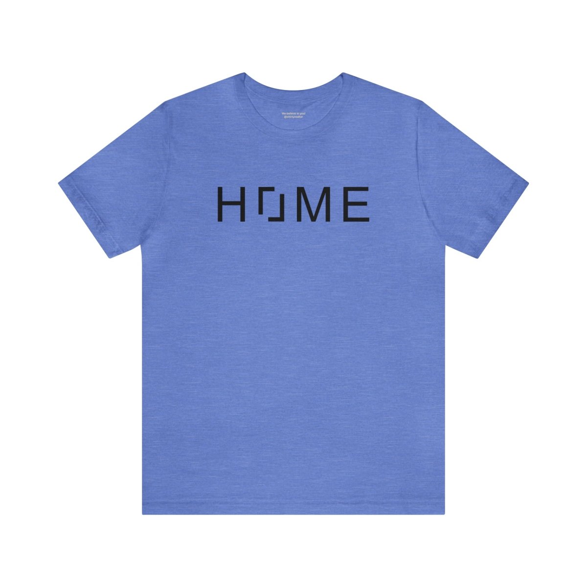 At Home With REAL Black - T-Shirt | ShirtyAgents