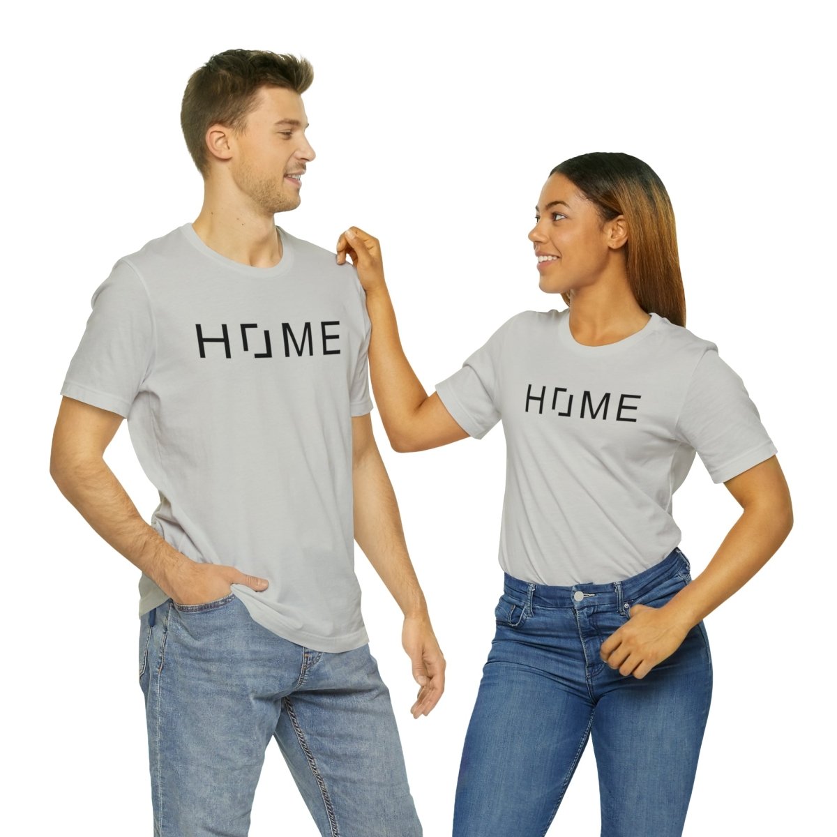 At Home With REAL Black - T-Shirt | ShirtyAgents