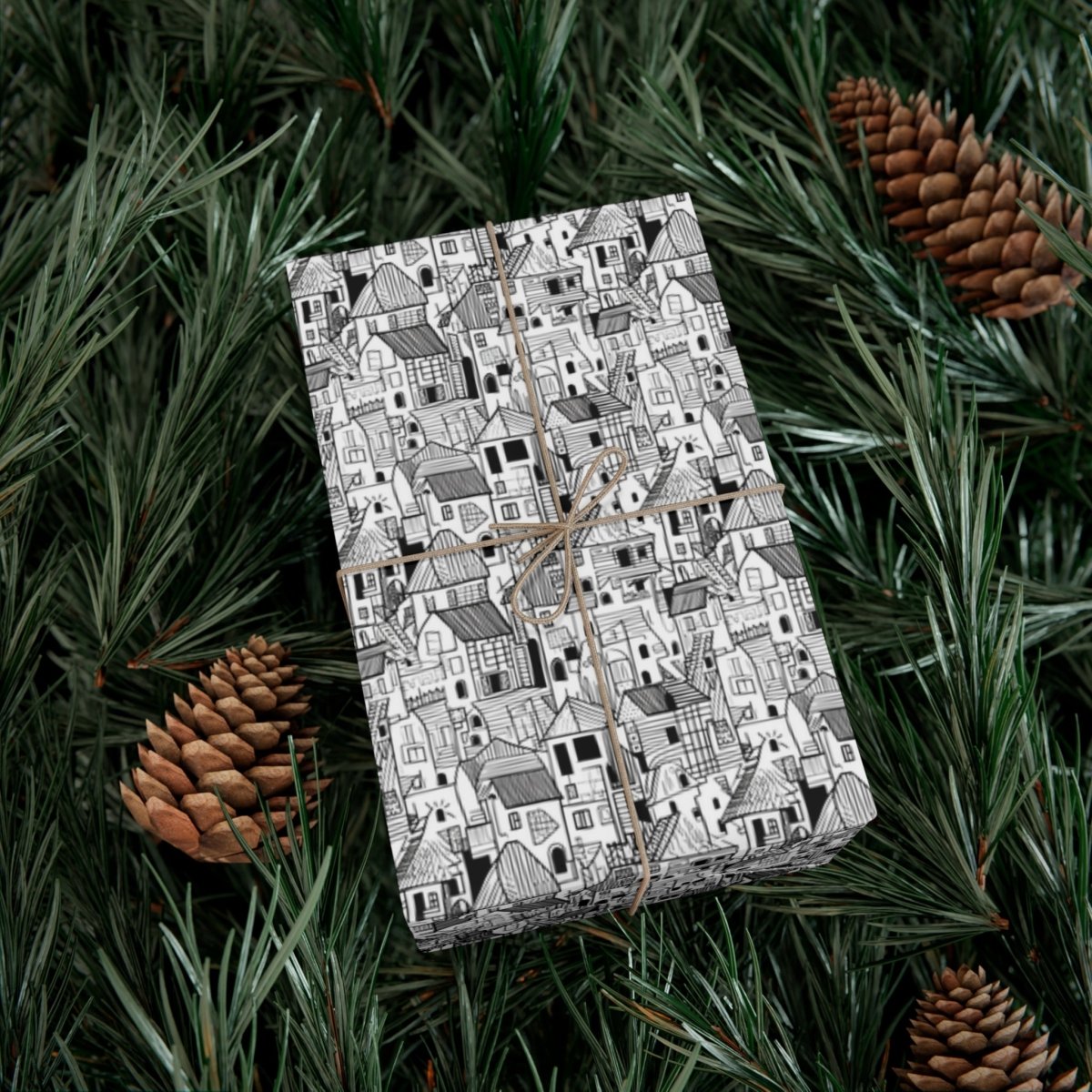 Color the Neighborhood Gift Wrap - Home Decor | ShirtyAgents