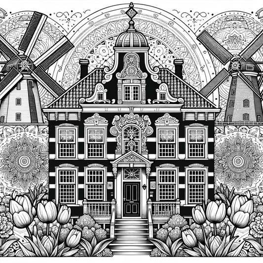 Colorful: Real Estate Mandala House Styles - | ShirtyAgents