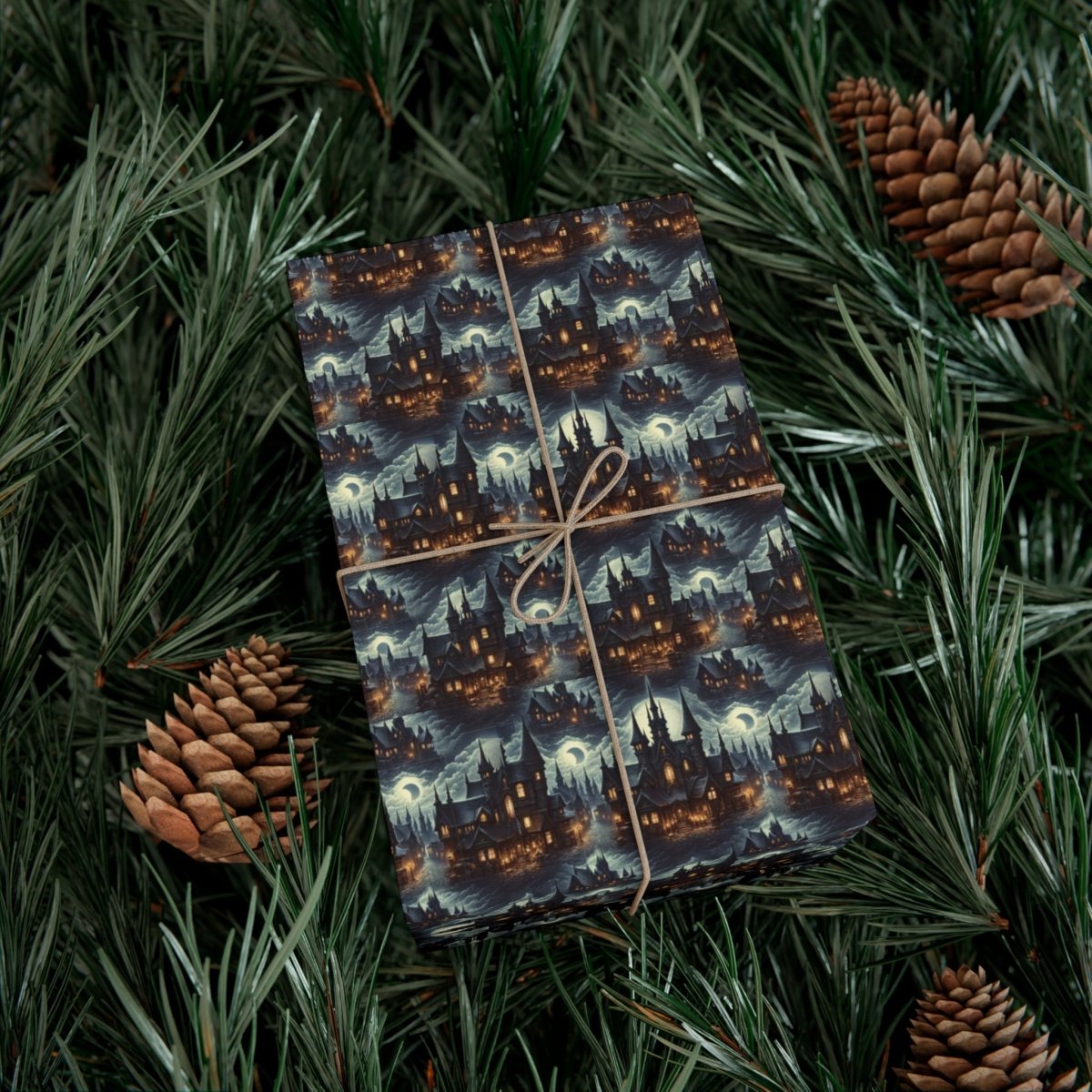 Diablo Game Style Neighborhood Gift Wrap - Home Decor | ShirtyAgents