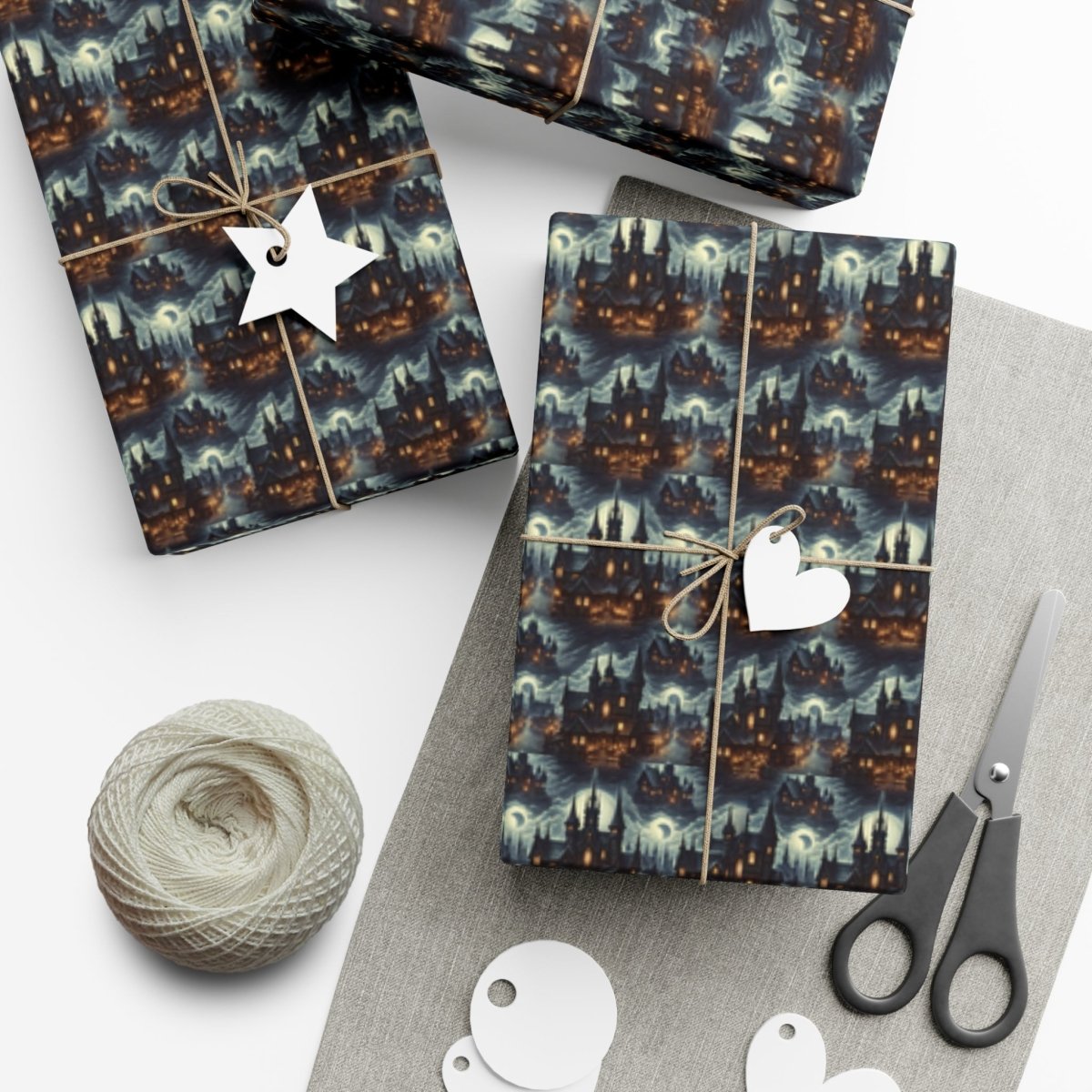 Diablo Game Style Neighborhood Gift Wrap - Home Decor | ShirtyAgents