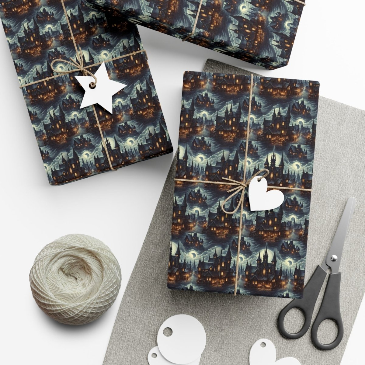Diablo Game Style Neighborhood Gift Wrap - Home Decor | ShirtyAgents