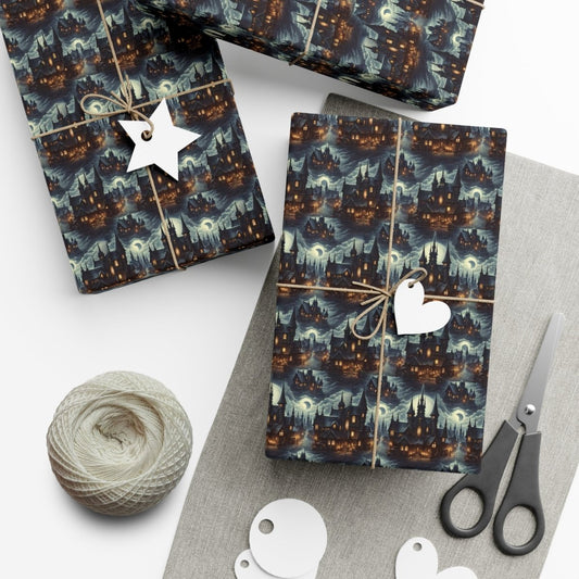 Diablo Game Style Neighborhood Gift Wrap - Home Decor | ShirtyAgents