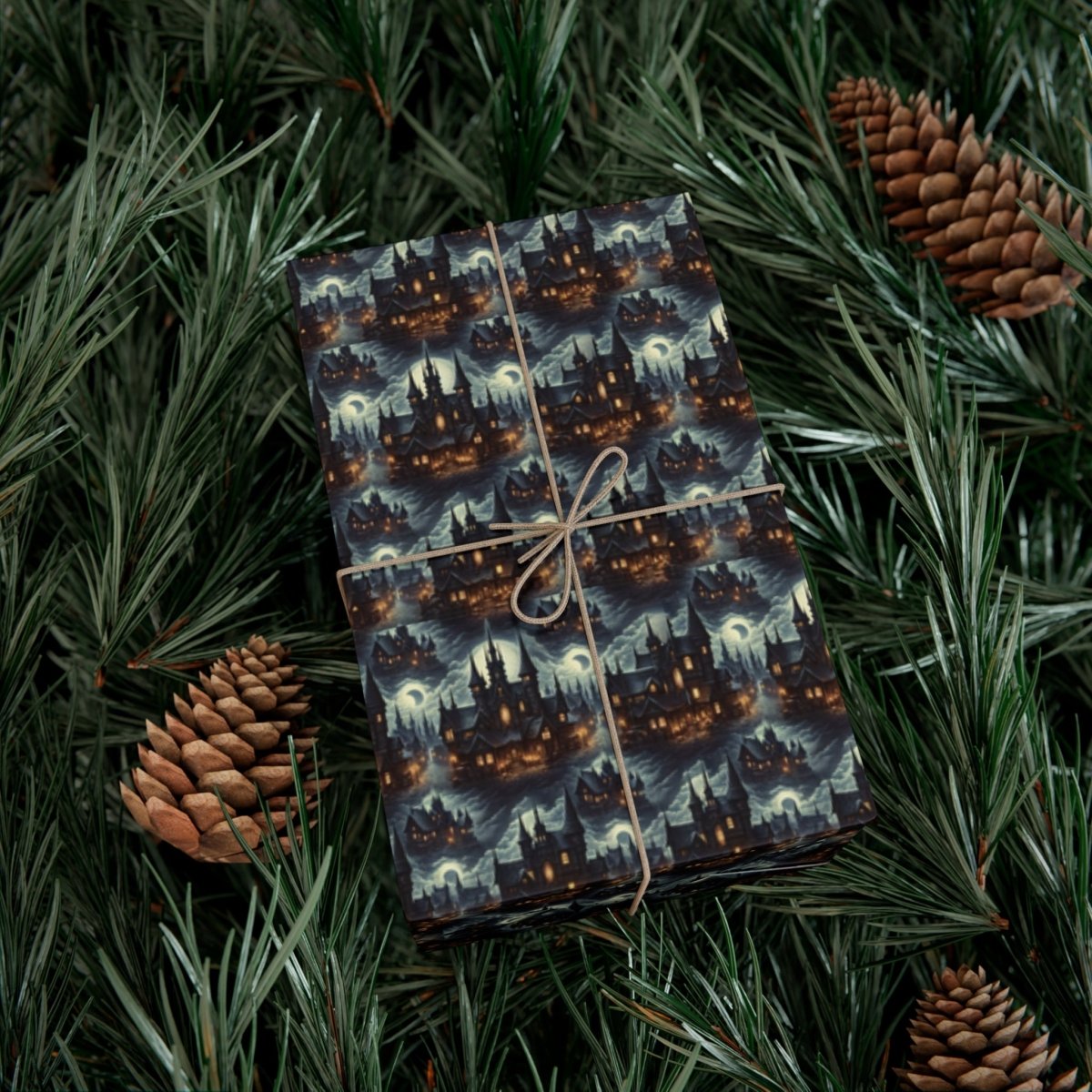 Diablo Game Style Neighborhood Gift Wrap - Home Decor | ShirtyAgents