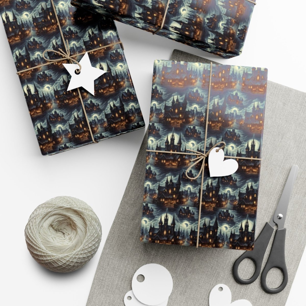 Diablo Game Style Neighborhood Gift Wrap - Home Decor | ShirtyAgents