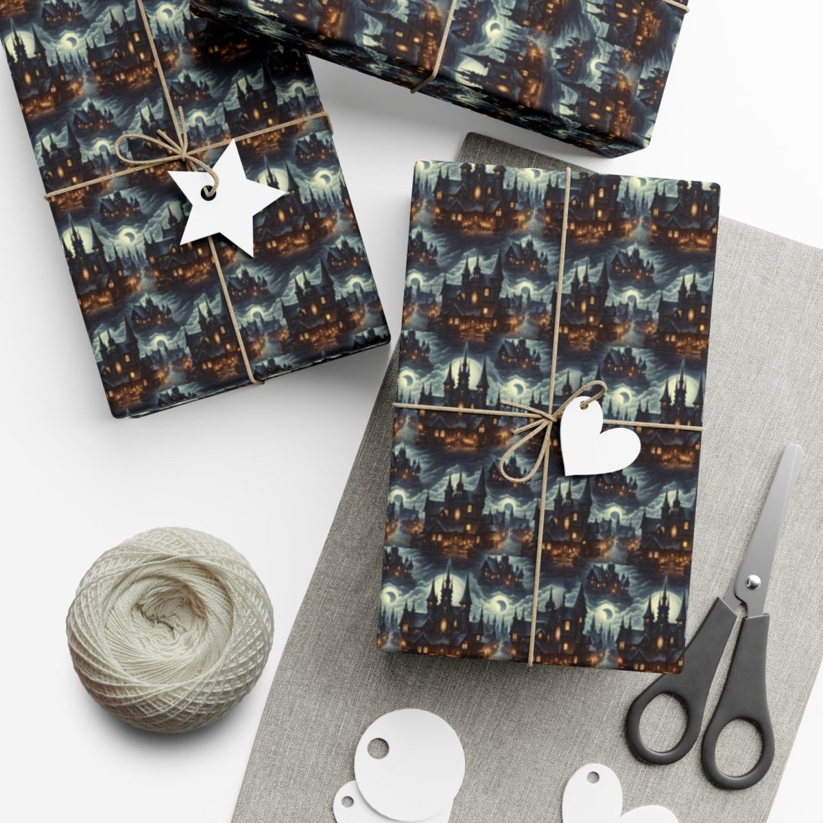 Diablo Game Style Neighborhood Gift Wrap - Home Decor | ShirtyAgents