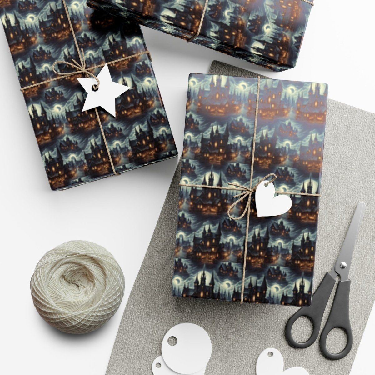 Diablo Game Style Neighborhood Gift Wrap - Home Decor | ShirtyAgents