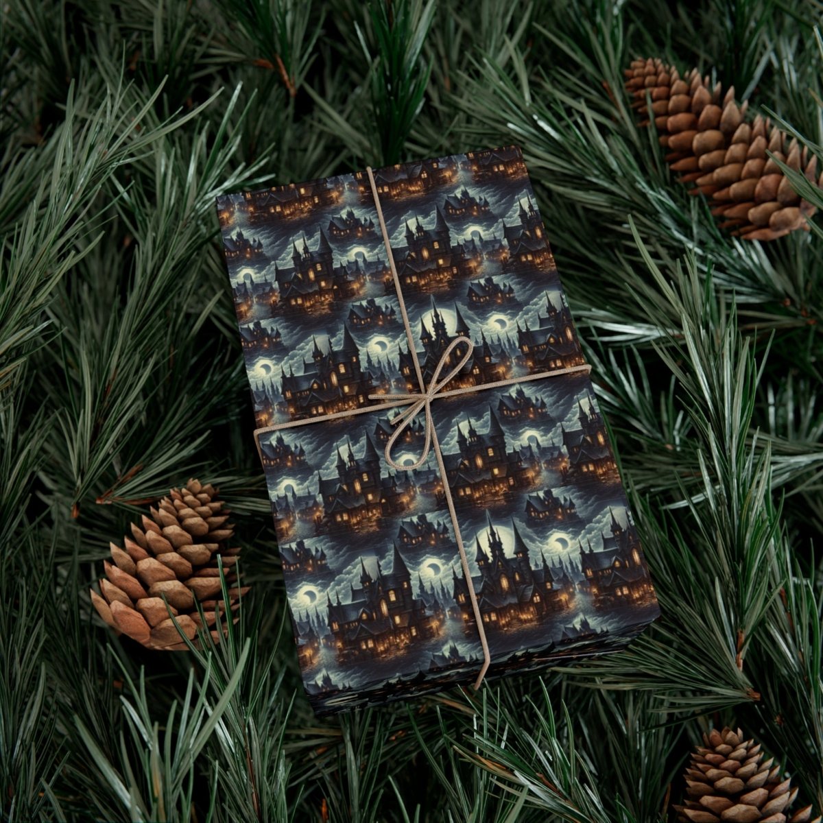Diablo Game Style Neighborhood Gift Wrap - Home Decor | ShirtyAgents