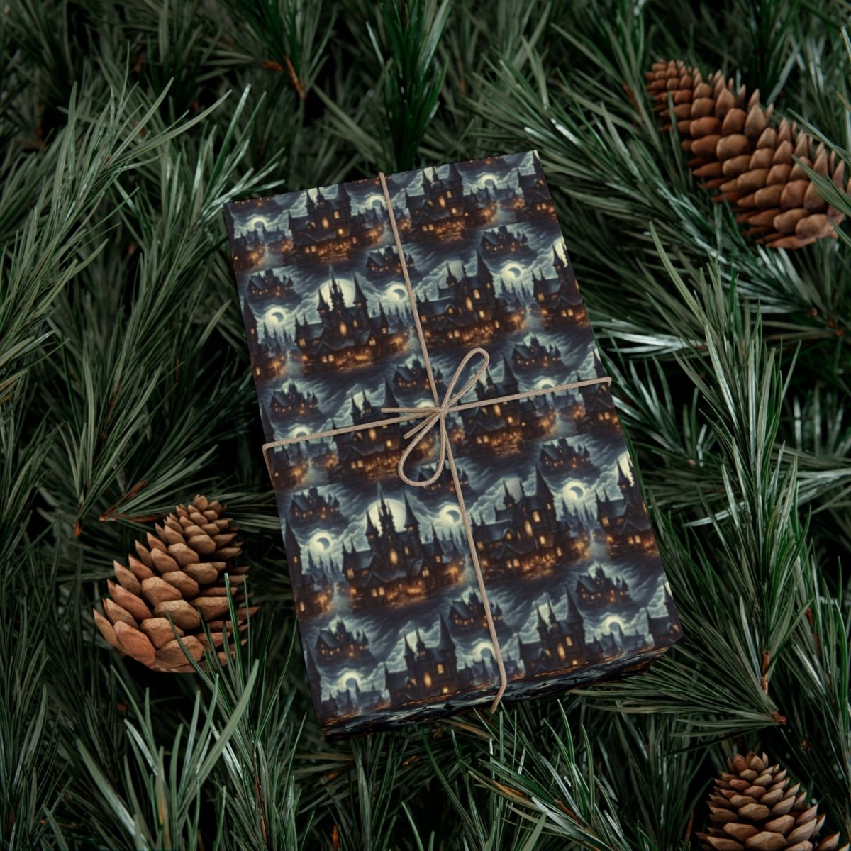 Diablo Game Style Neighborhood Gift Wrap - Home Decor | ShirtyAgents