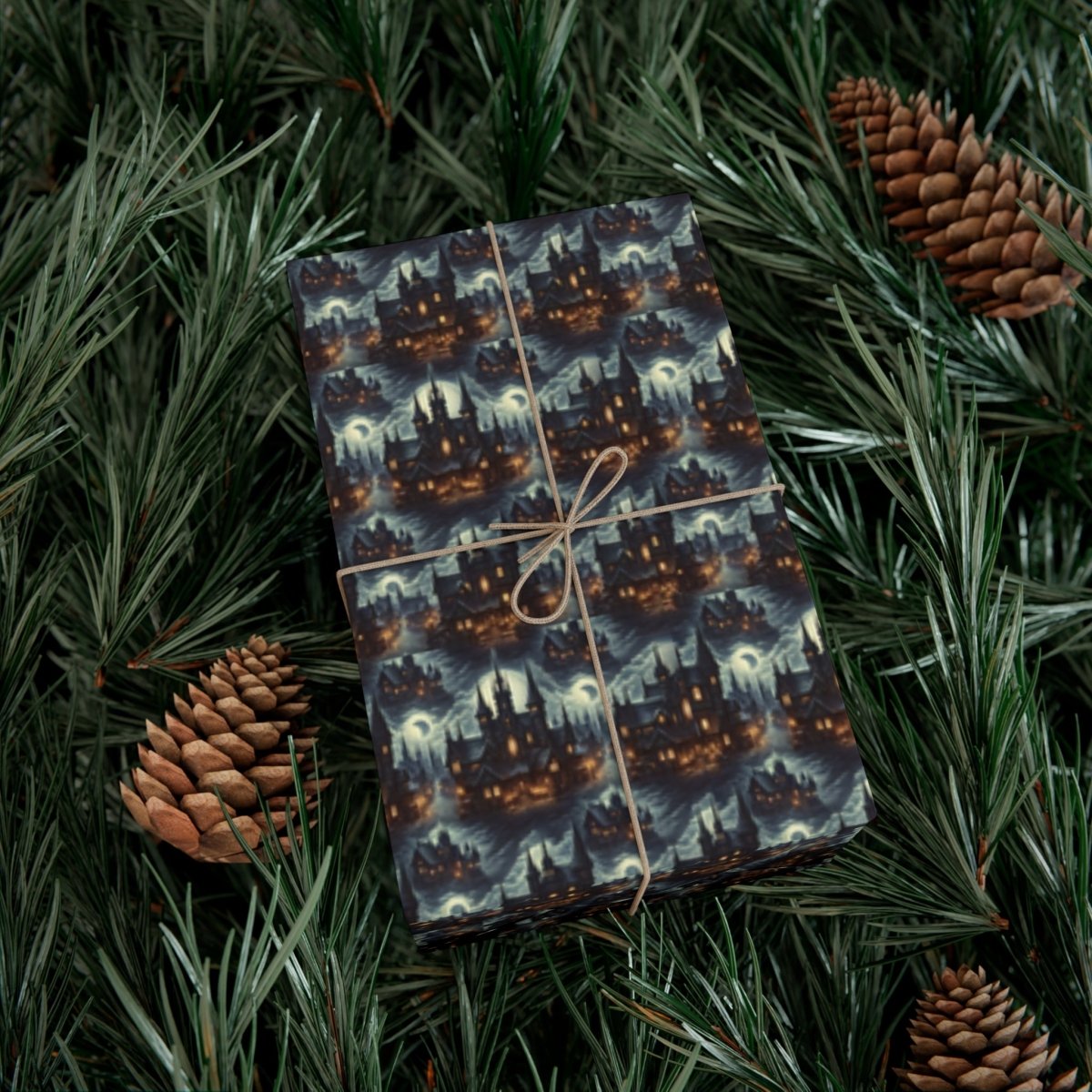 Diablo Game Style Neighborhood Gift Wrap - Home Decor | ShirtyAgents
