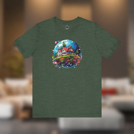Earth Is My Home - Unisex Jersey Tee - T-Shirt | ShirtyAgents