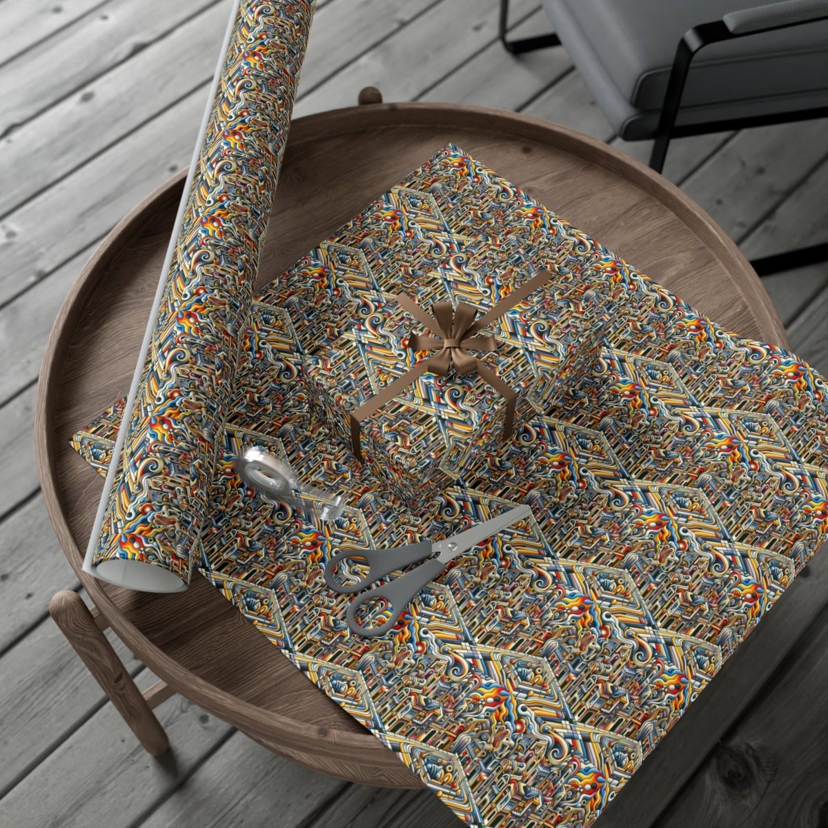 Expressions of a Neighborhood Gift Wrap - Home Decor | ShirtyAgents