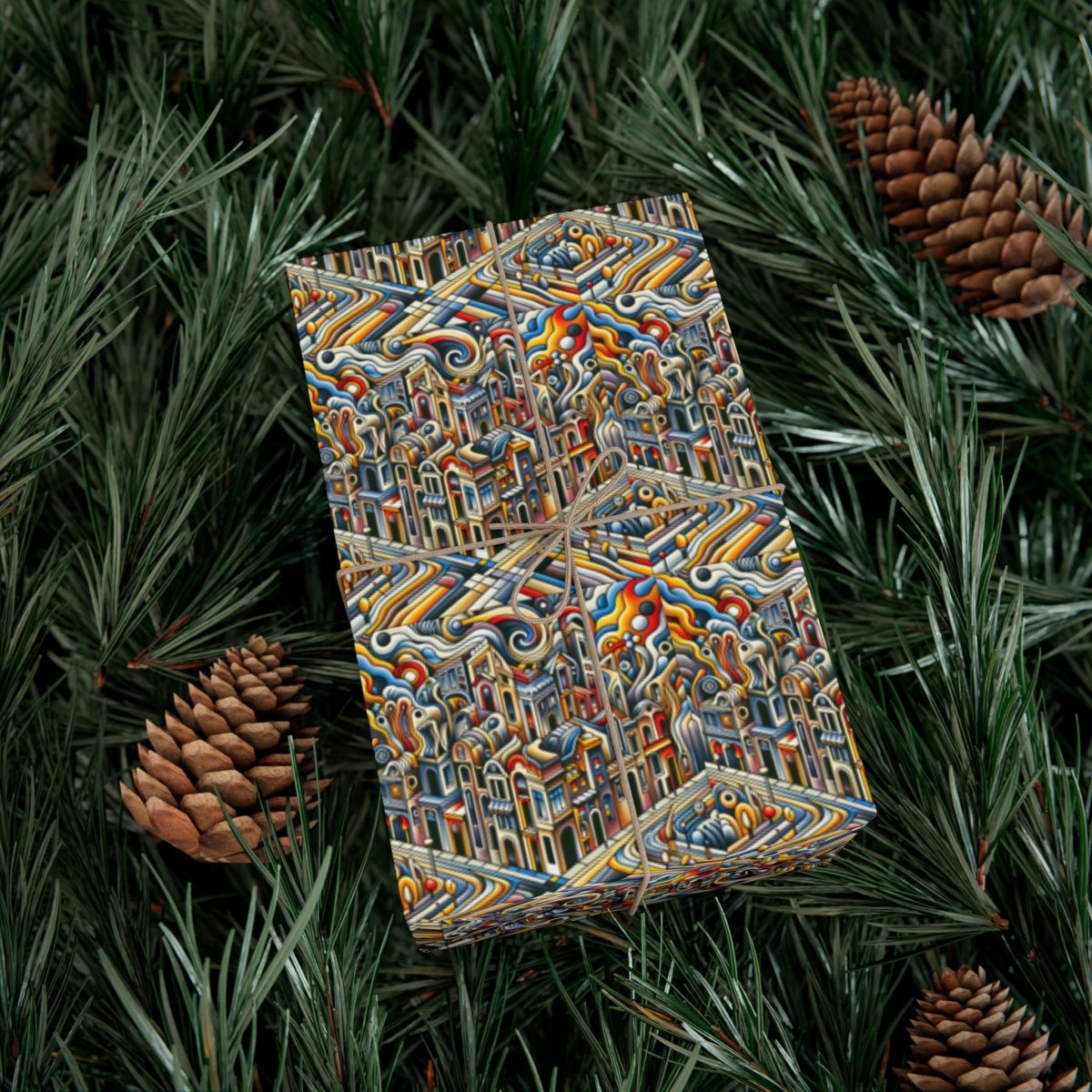 Expressions of a Neighborhood Gift Wrap - Home Decor | ShirtyAgents