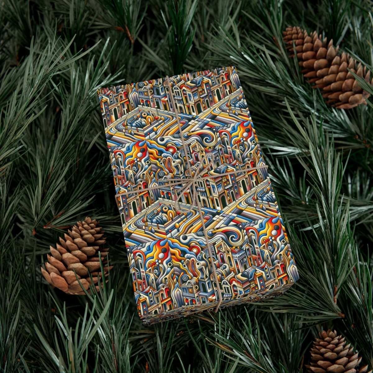 Expressions of a Neighborhood Gift Wrap - Home Decor | ShirtyAgents