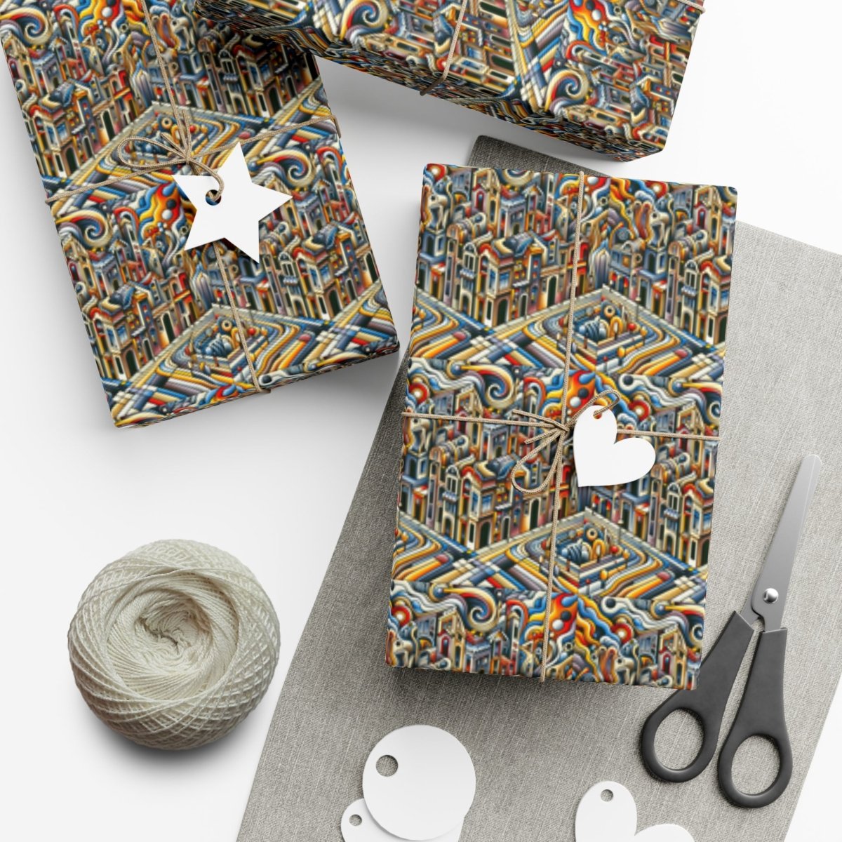 Expressions of a Neighborhood Gift Wrap - Home Decor | ShirtyAgents