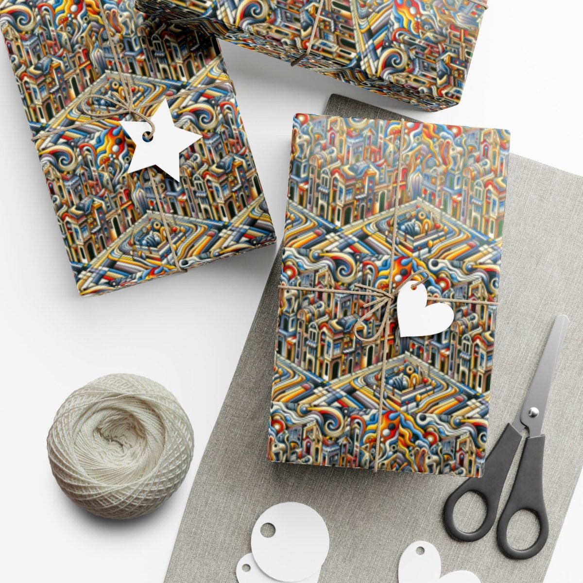 Expressions of a Neighborhood Gift Wrap - Home Decor | ShirtyAgents