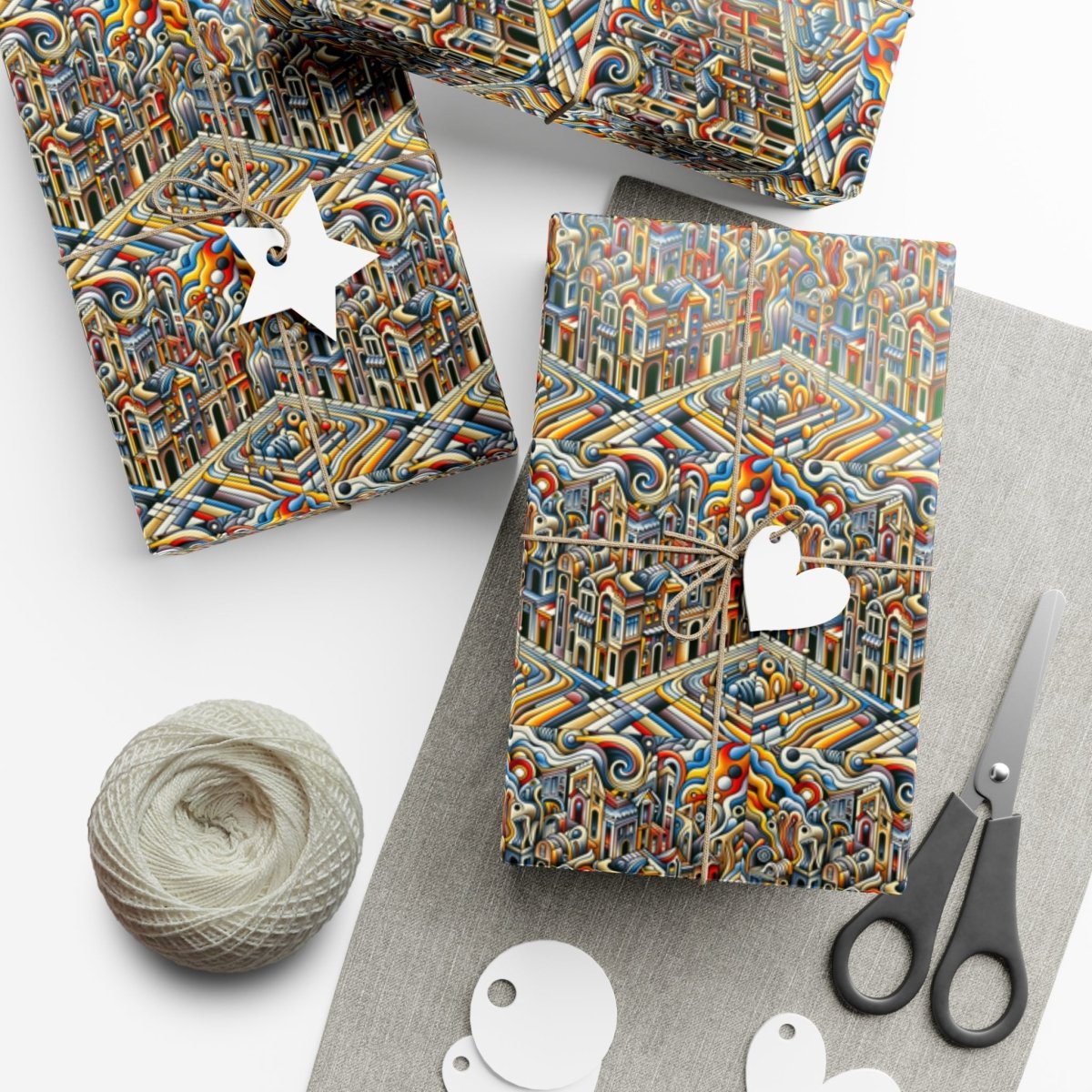 Expressions of a Neighborhood Gift Wrap - Home Decor | ShirtyAgents
