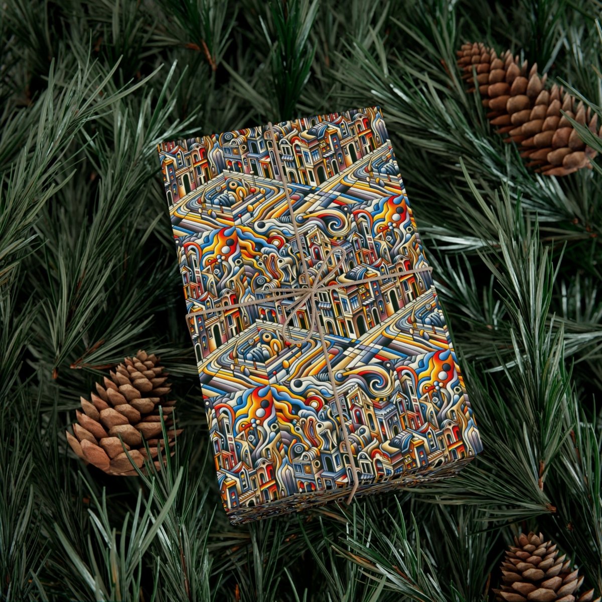 Expressions of a Neighborhood Gift Wrap - Home Decor | ShirtyAgents