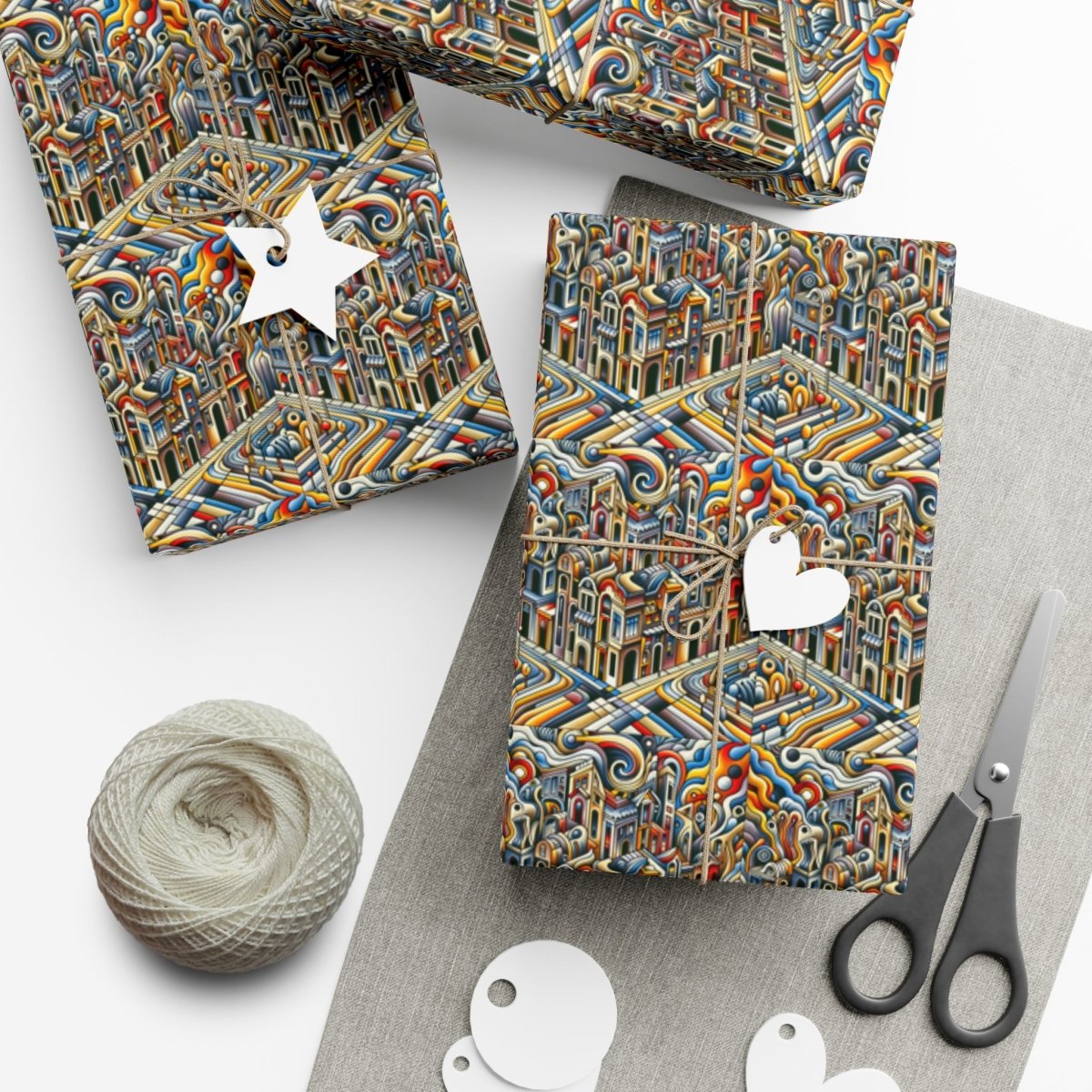 Expressions of a Neighborhood Gift Wrap - Home Decor | ShirtyAgents