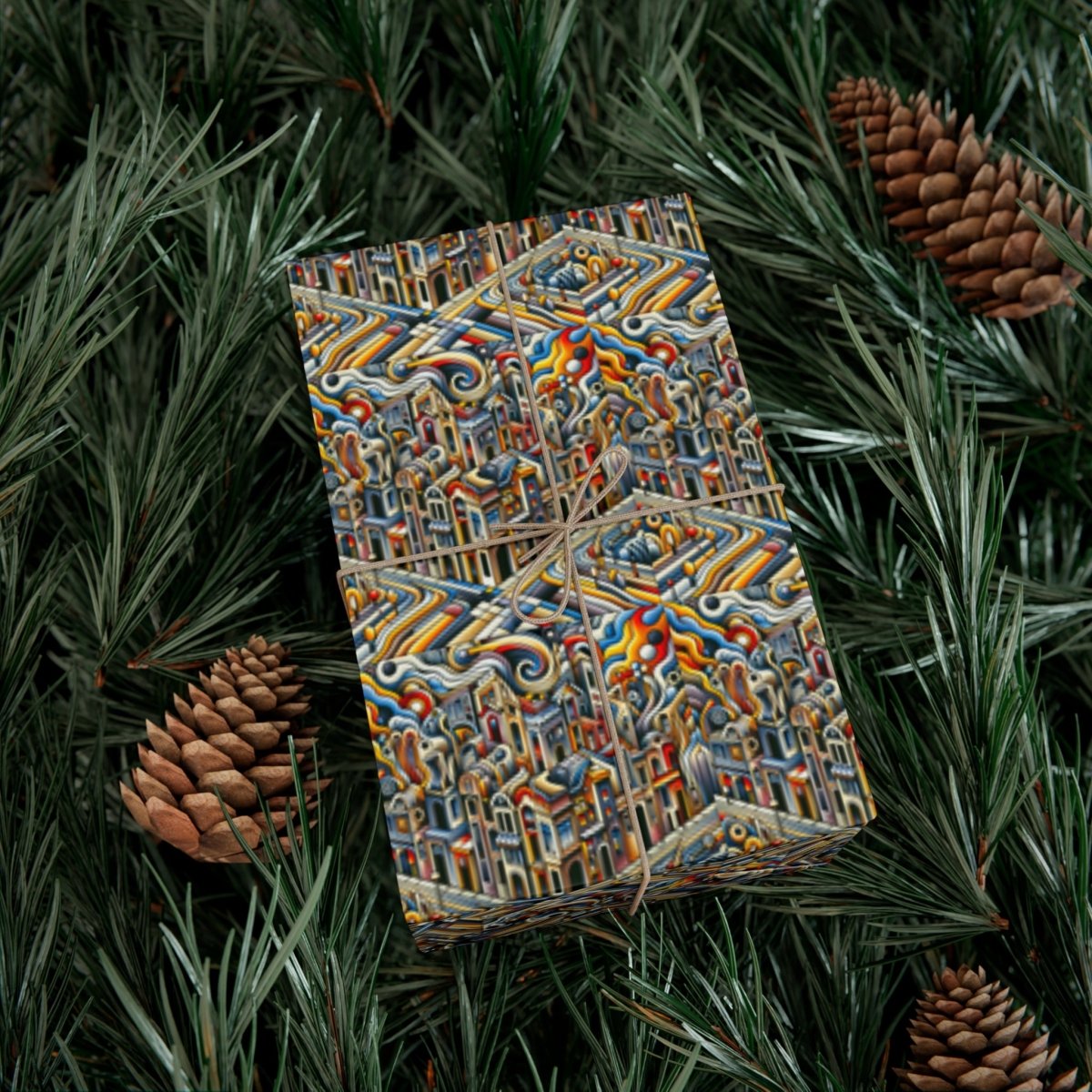 Expressions of a Neighborhood Gift Wrap - Home Decor | ShirtyAgents