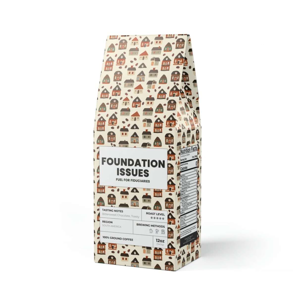 Foundation Issues (Dark French Roast Coffee) - Food & Beverages | ShirtyAgents