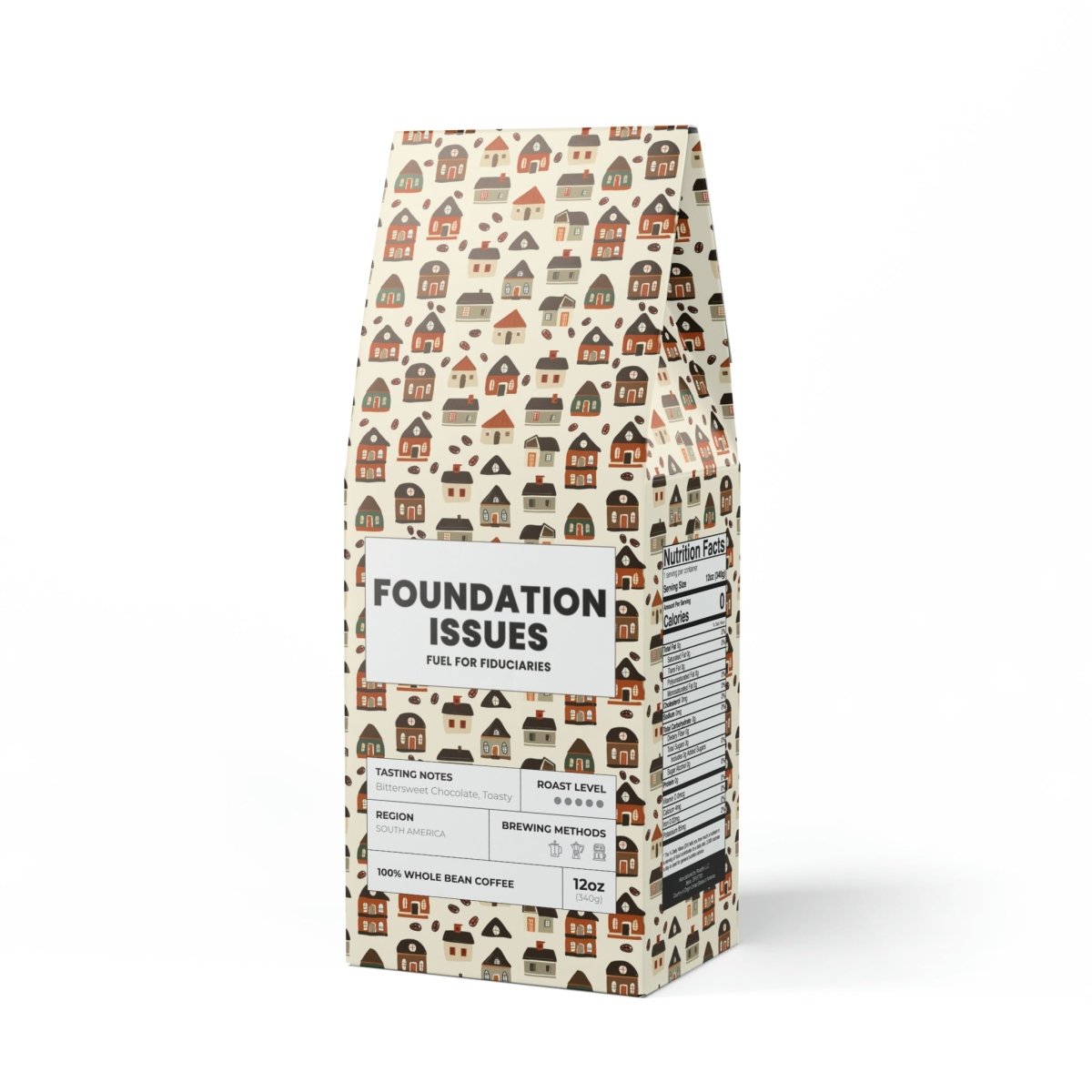 Foundation Issues (Dark French Roast Coffee) - Food & Beverages | ShirtyAgents