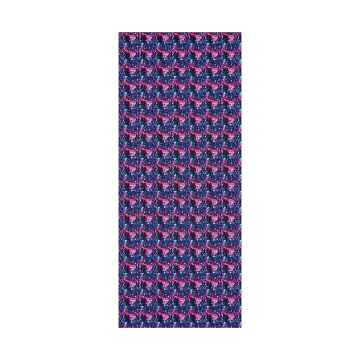 Futuristic Cityscape Gift Wrap - Home Decor | ShirtyAgents