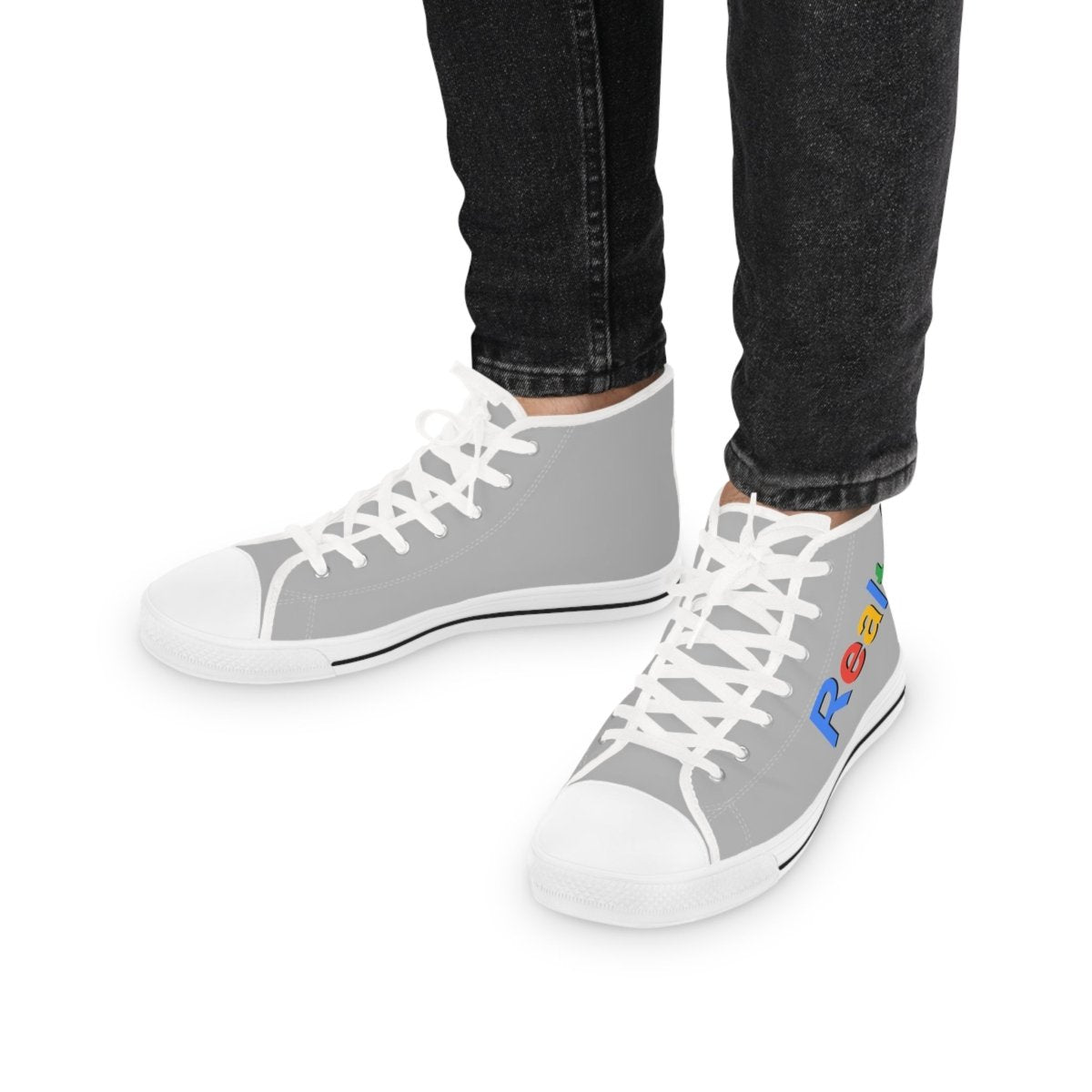 Google Realtor Men's High Top Sneakers - Shoes | ShirtyAgents