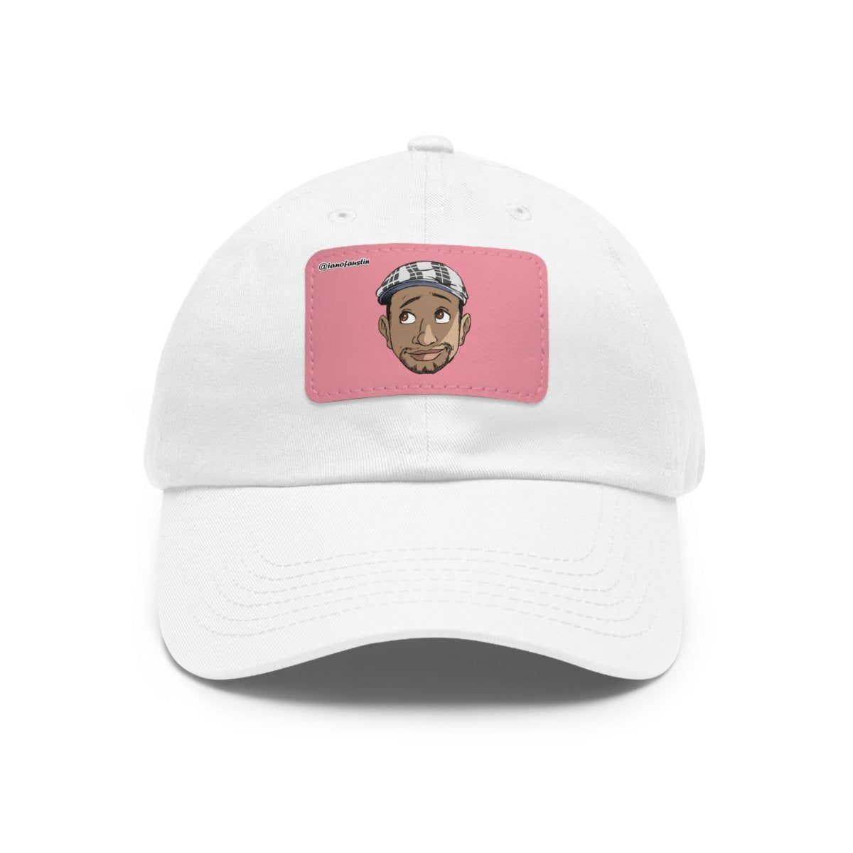Head Logo Hat with Leather Patch | @ianofAustin - Hats | ShirtyAgents