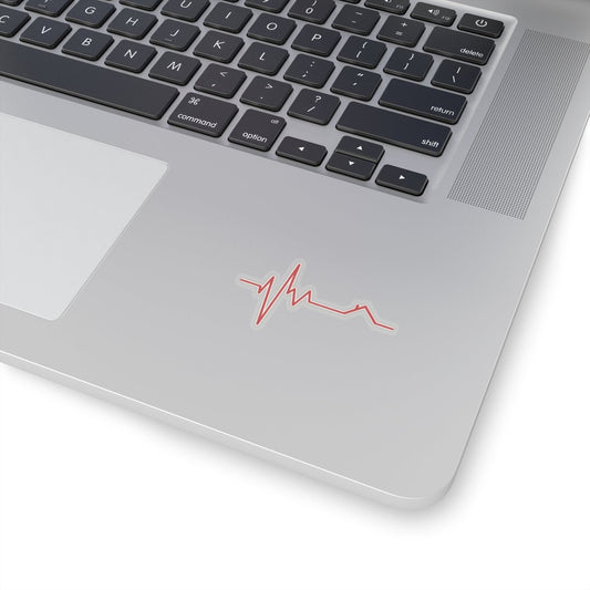 Housebeat Sticker (Red) - Paper products | ShirtyAgents